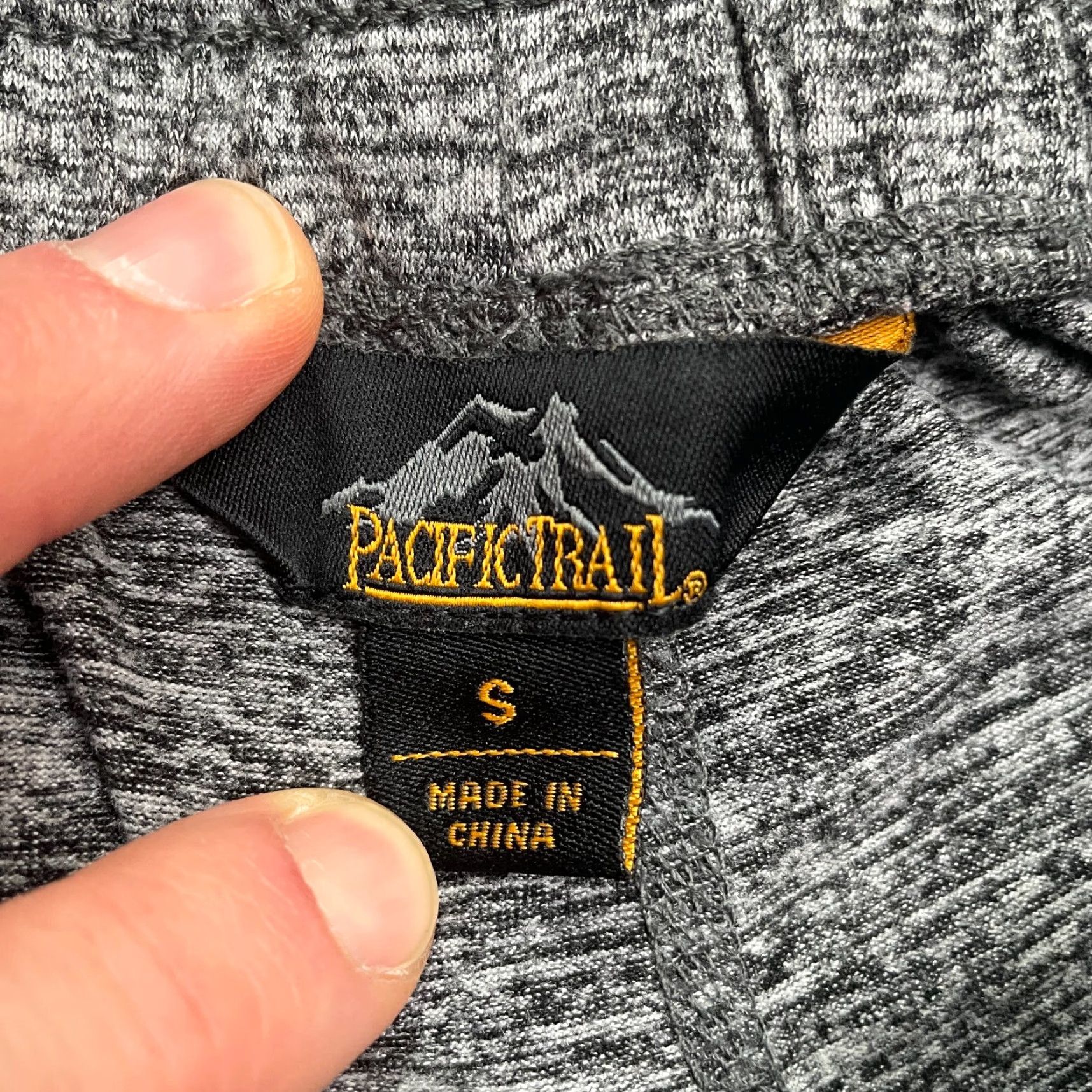 Vintage Pacific Trail Cozy Sweat Shorts Womens Small Heather Gray Elastic Pockets Sweat Shorts Size 28" / US 6 / IT 42 - 5 Thumbnail