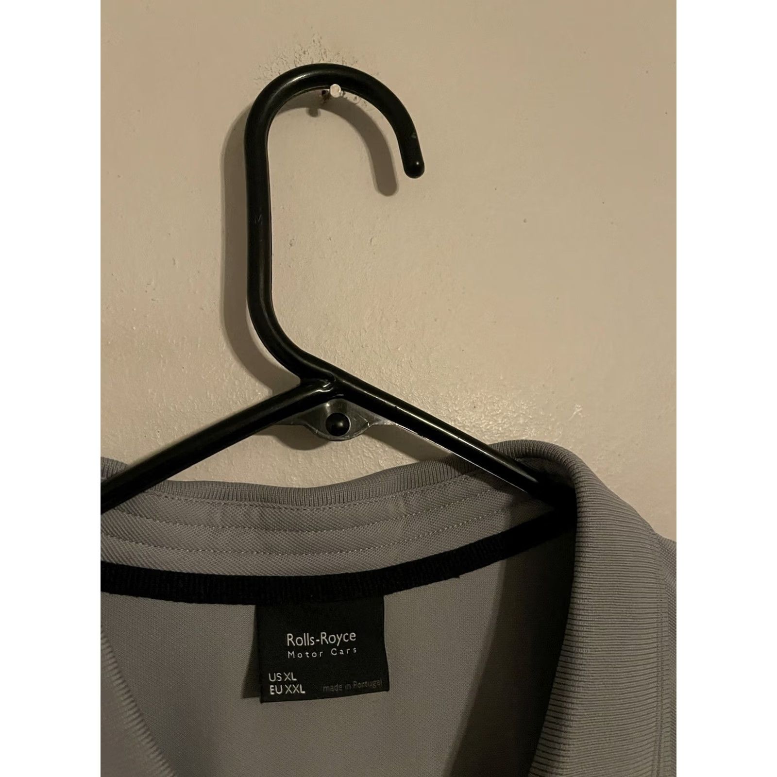 Vintage VINTAGE Rolls-Royce Motor Cars RR Gray S/S Athletic Golf Polo Shirt - Men's XL Gray Polo Shirt Mens XL Size US XL / EU 56 / 4 - 3 Thumbnail