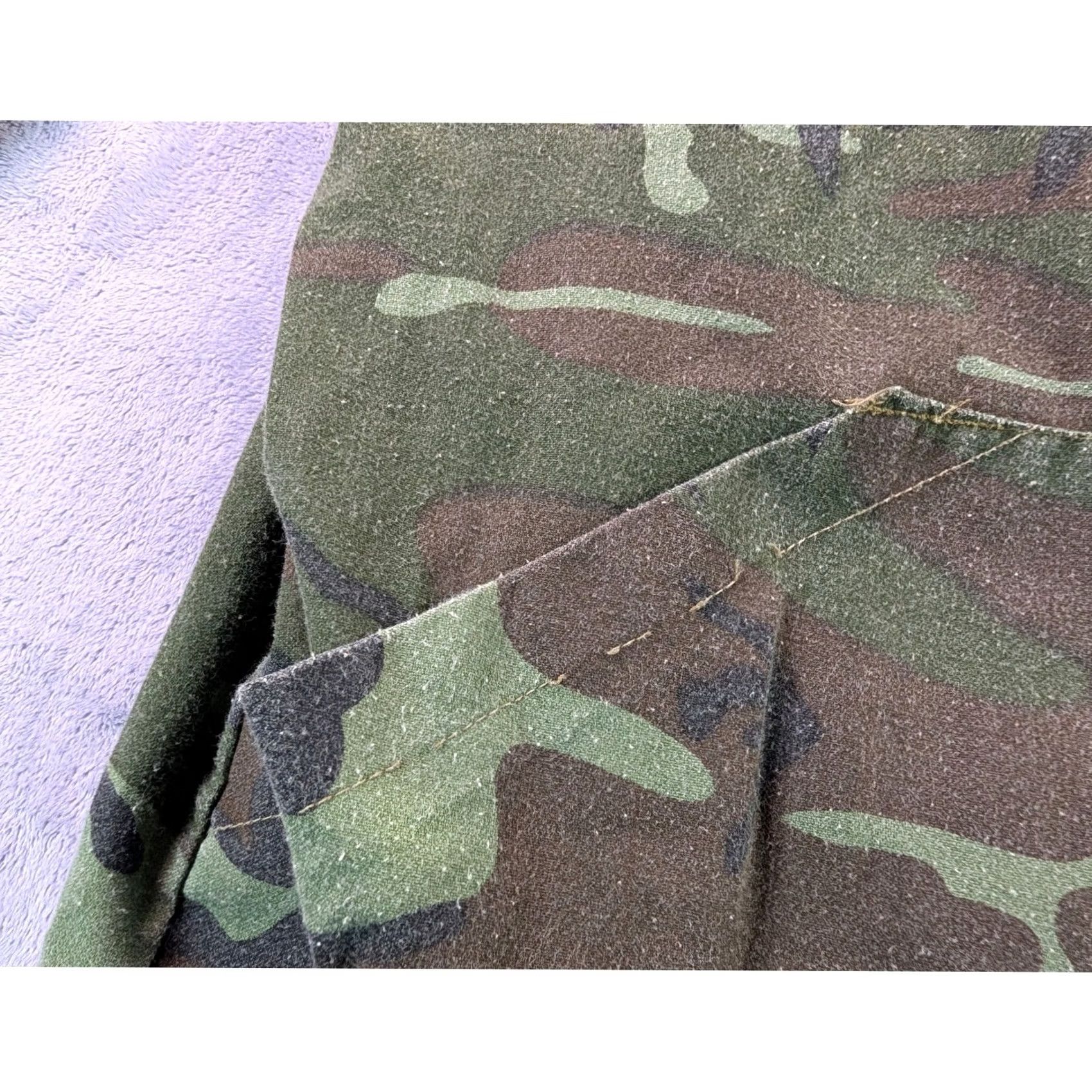 Vintage VINTAGE Ideal Products Inc Camouflage Jacket Mens XL 46-48 Woodland Snap Shirt 831S Size US XL / EU 56 / 4 - 5 Thumbnail