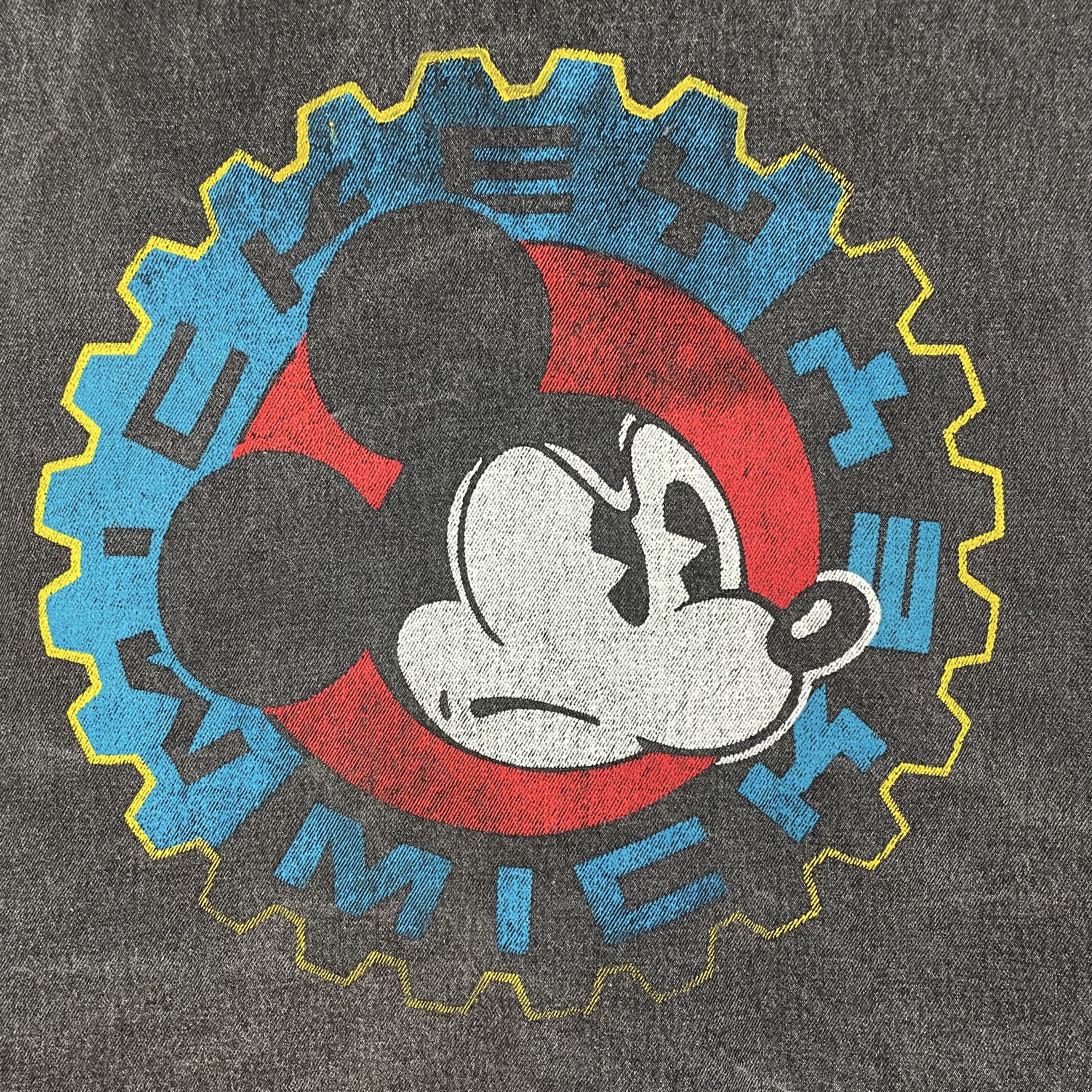 Disney VTG Disney Mickey Mouse Jean Jacket Denim Vest Punk Rock 90s Size US M / EU 48-50 / 2 - 3 Thumbnail
