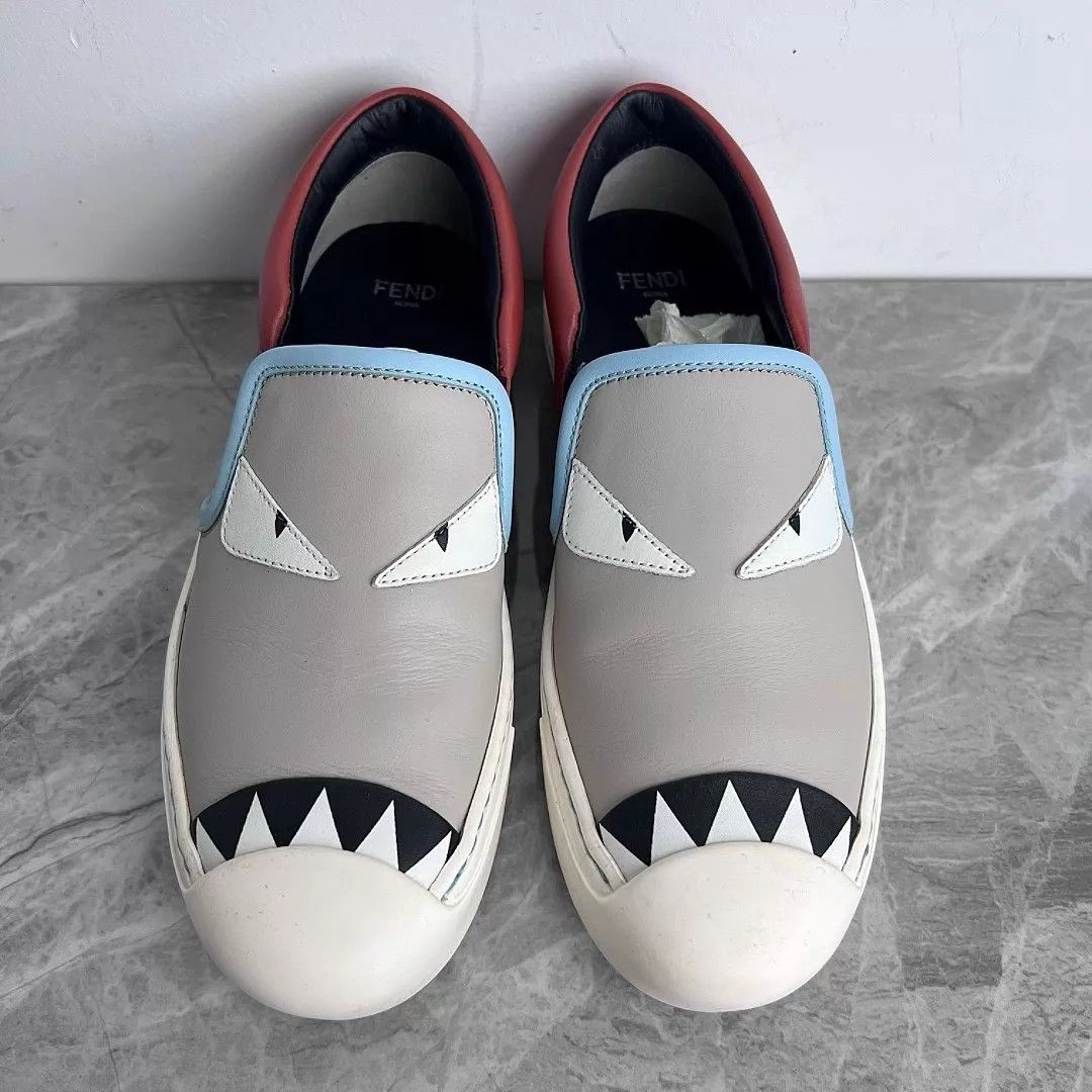 Fendi FENDI Bag Bugs slip-on sneaker women's 35 Size US 4.5 / IT 34.5 - 2 Thumbnail