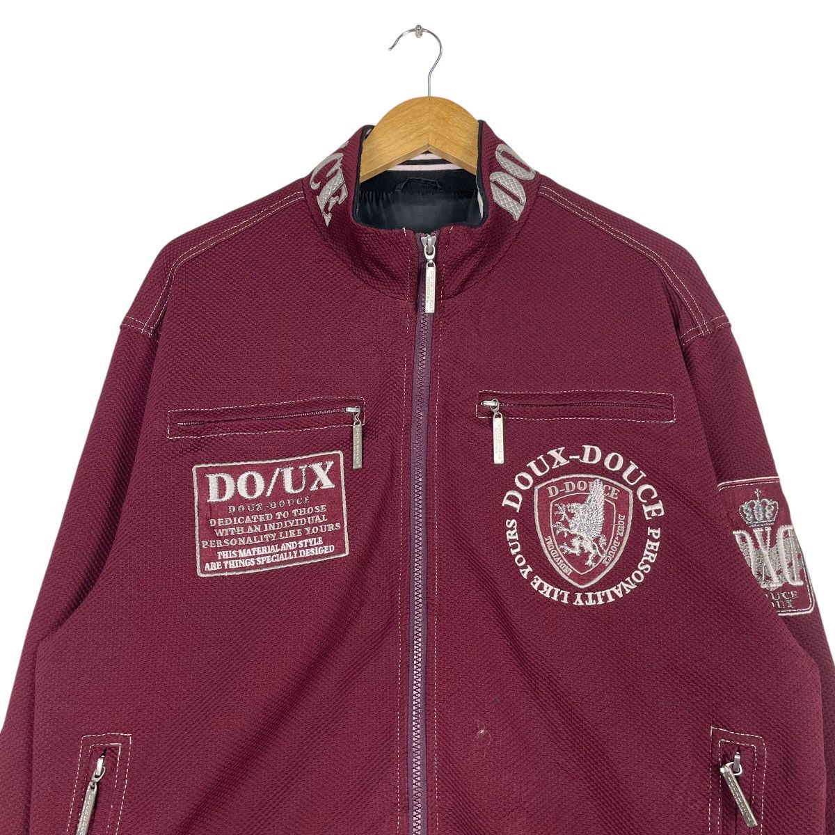 Designer × Japanese Brand 💥DOUX DOUCE URBAN STYLE ZIPPER JACKET Size US L / EU 52-54 / 3 - 2 Thumbnail