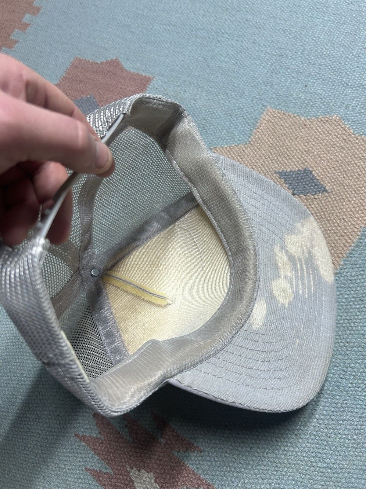 Vintage Vtg trucker hat mesh J&J truck equipment repair gray snapbac Size ONE SIZE - 6 Thumbnail