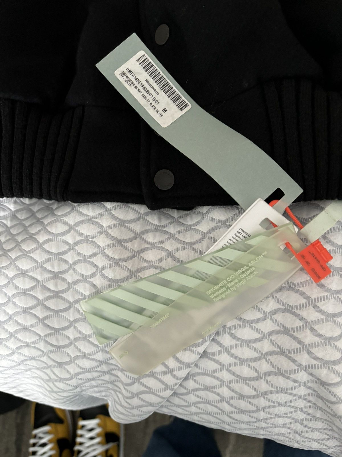 Off-White Off white varsity jacket Size US M / EU 48-50 / 2 - 3 Thumbnail