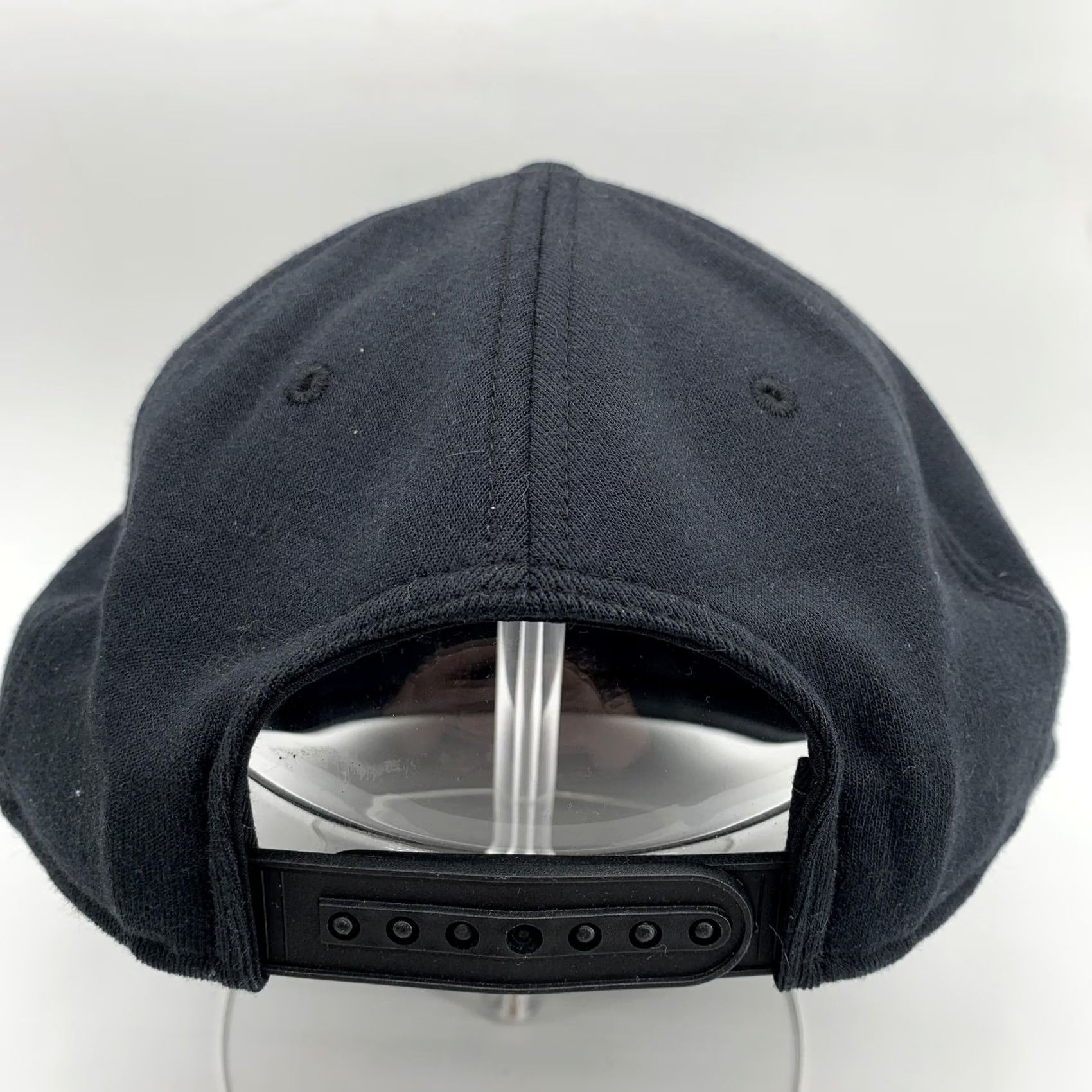 Nike Nike Hat Cap Snap Back Mens Black Quilted Front Twill Logo Nike True One Size Size ONE SIZE - 4 Thumbnail