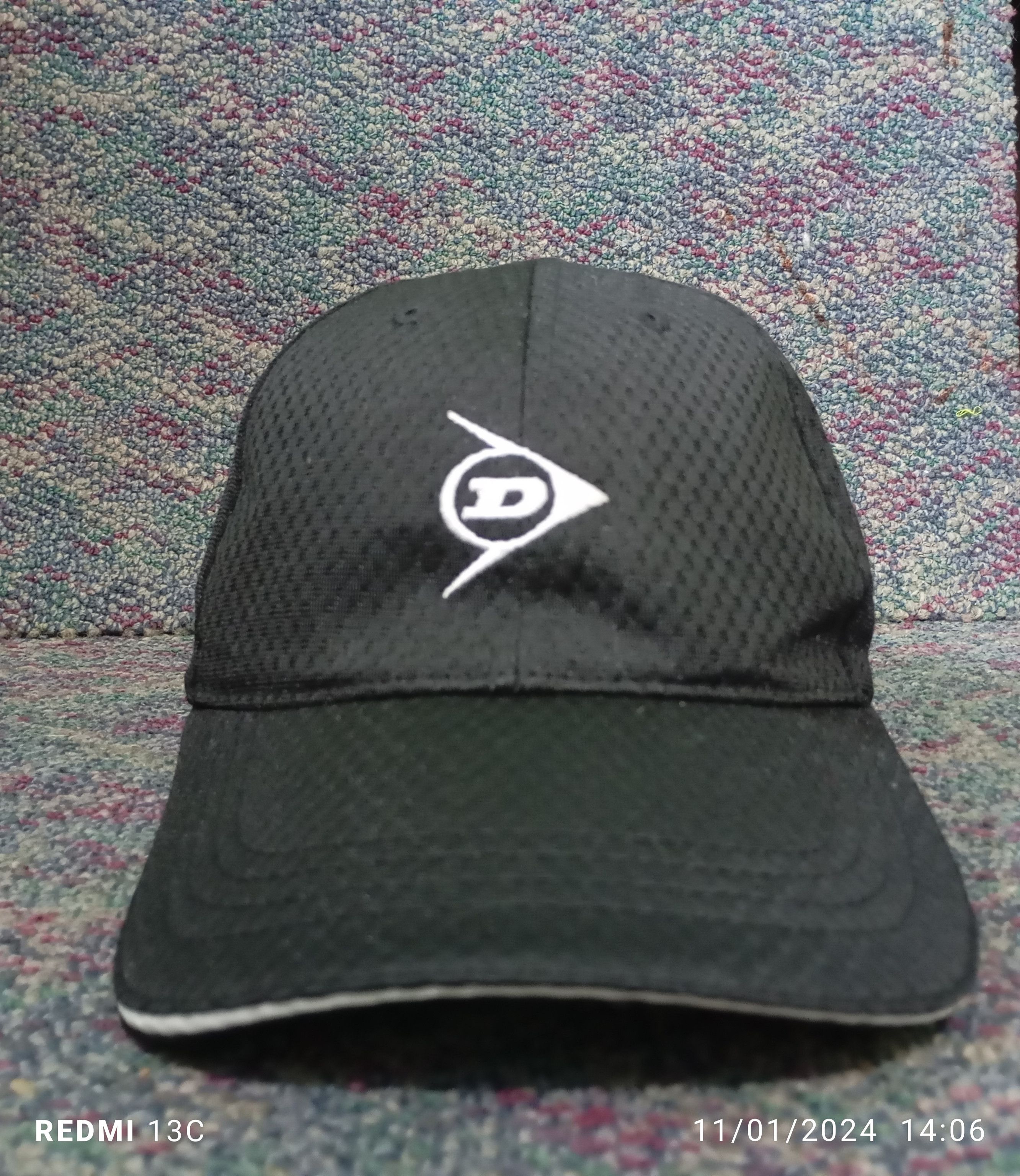 image of Dunlop Racing Hat Cap in Black, Men's