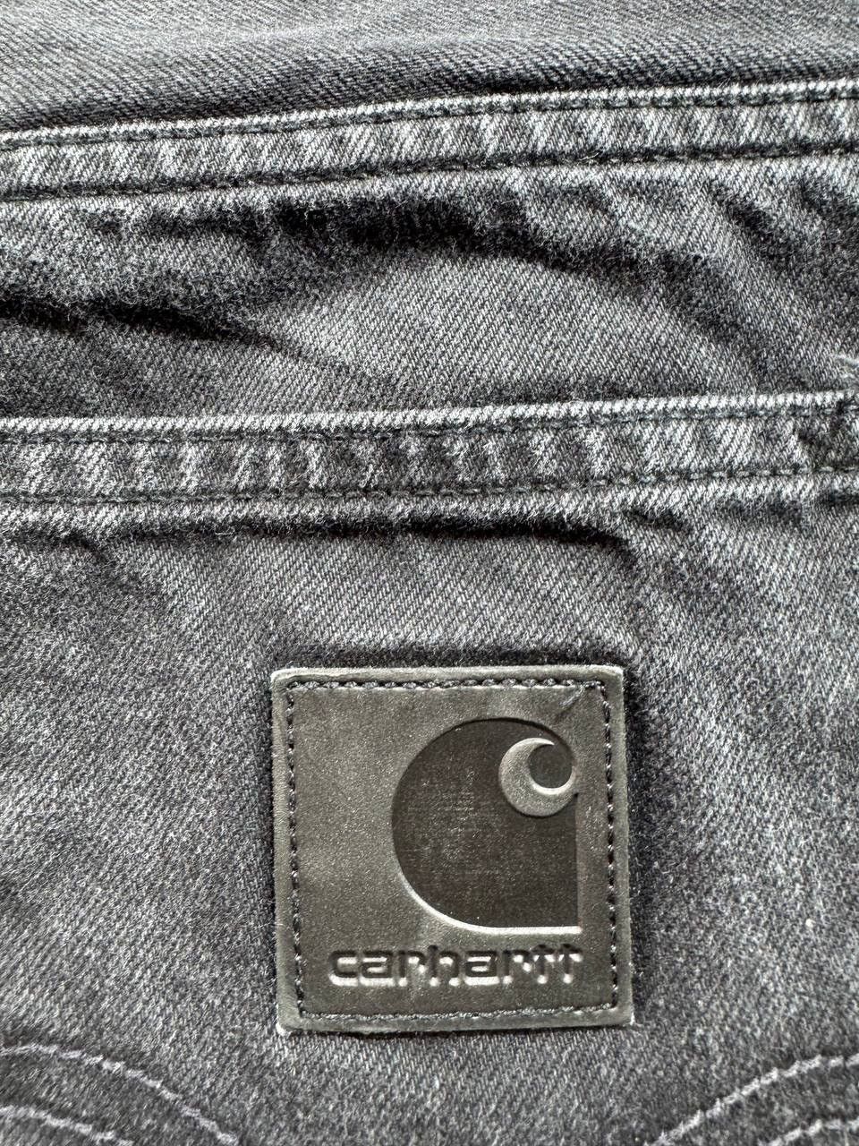 Carhartt Carhartt Texas Pant Jeans Black Denim Size US 31 - 6 Thumbnail