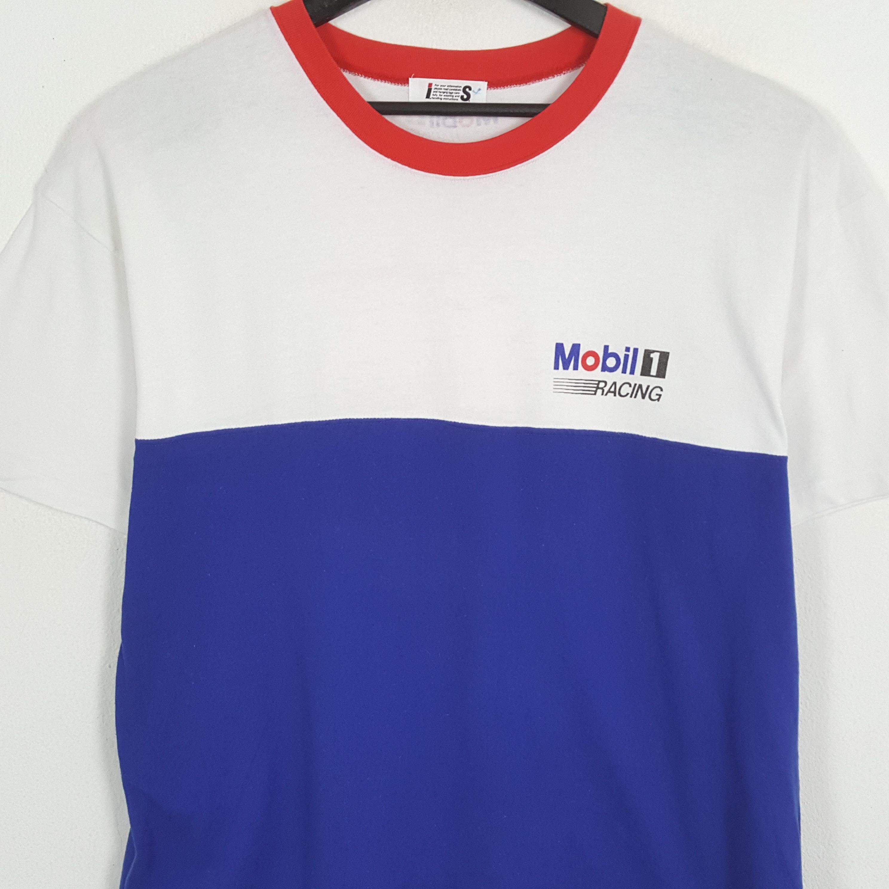 Issey Miyake × Vintage MOBIL 1 IS ISSEY MIYAKE Japanese Designer Brand Tshirt Size US L / EU 52-54 / 3 - 2 Thumbnail