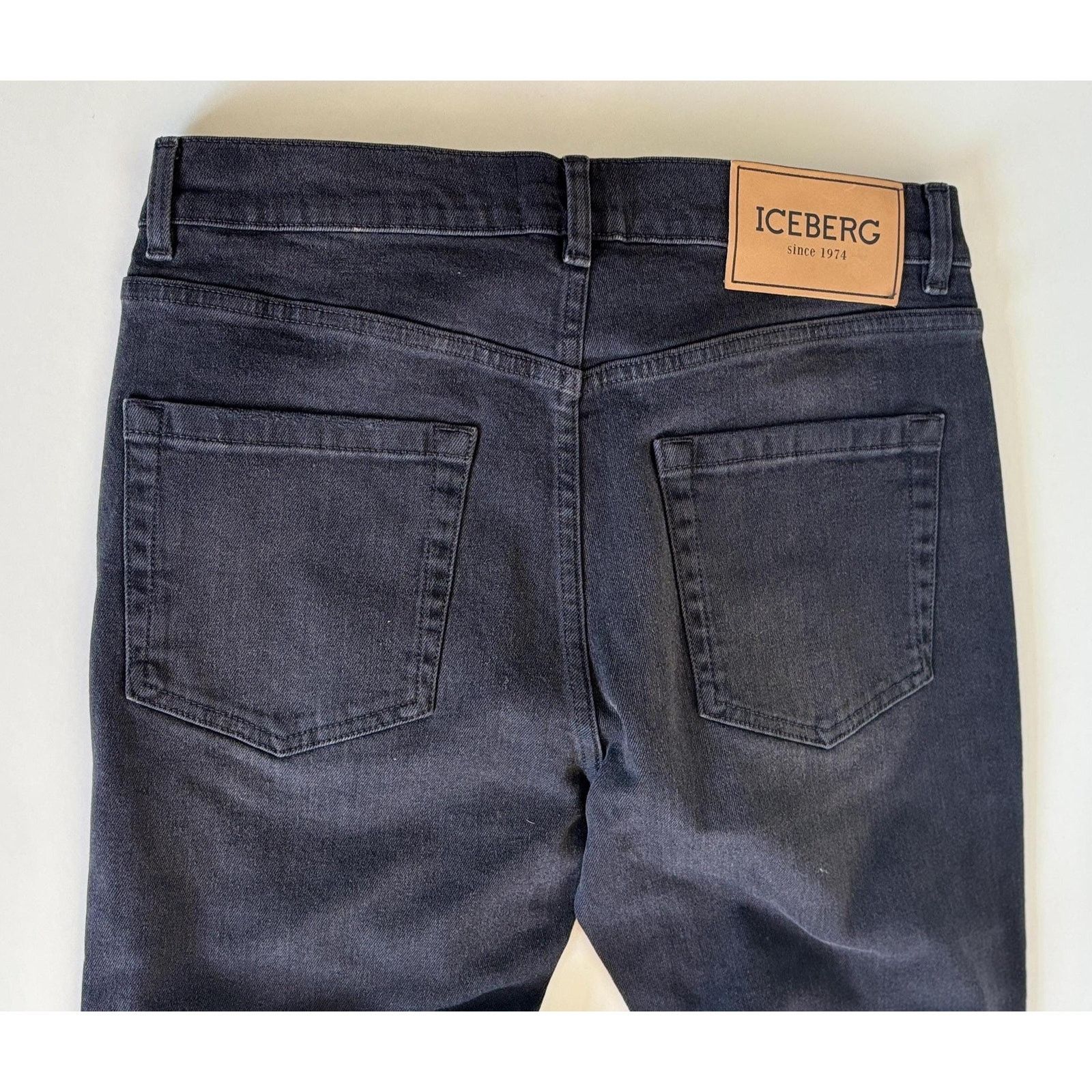 Iceberg Vintage Iceberg Snoopy Jeans W30 Black Denim Italian Designe Size US 30 / EU 46 - 8 Thumbnail