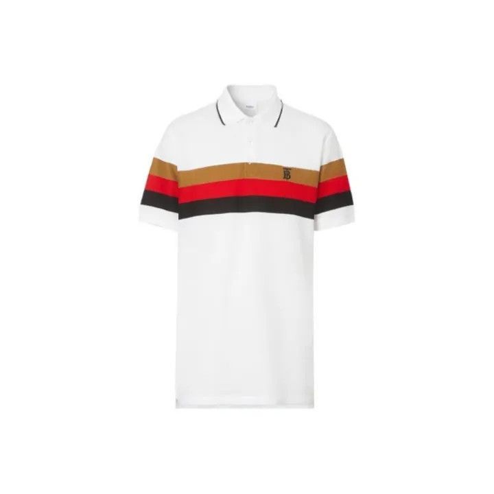 Burberry Burberry Burberry Short Sleeve Polo Shirt for Men-2507 Size US M / EU 48-50 / 2 - 1 Thumbnail