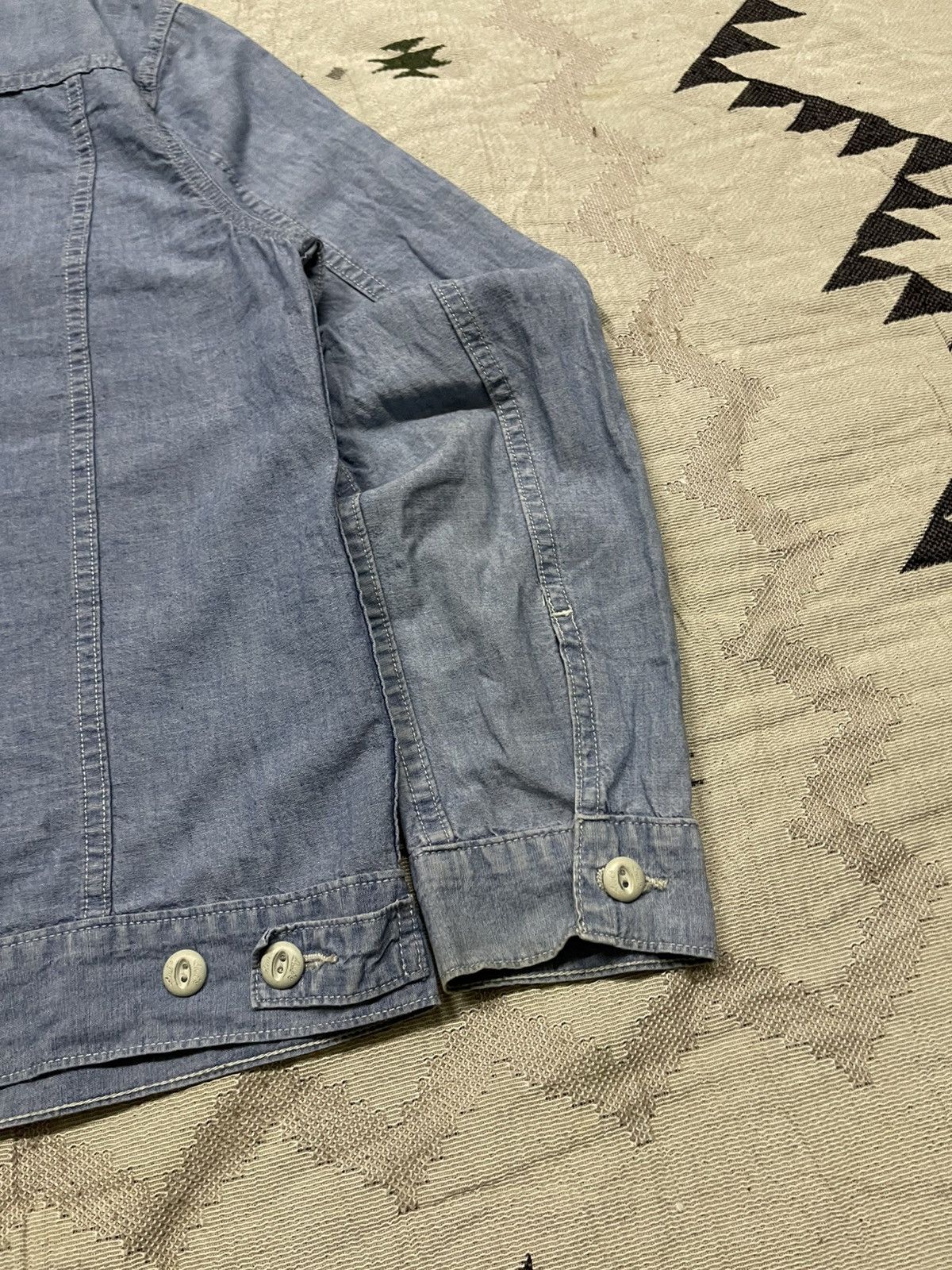 Levi's 2000s LEVIS SOFT DENIM LIGHT JACKET Size US M / EU 48-50 / 2 - 21 Thumbnail