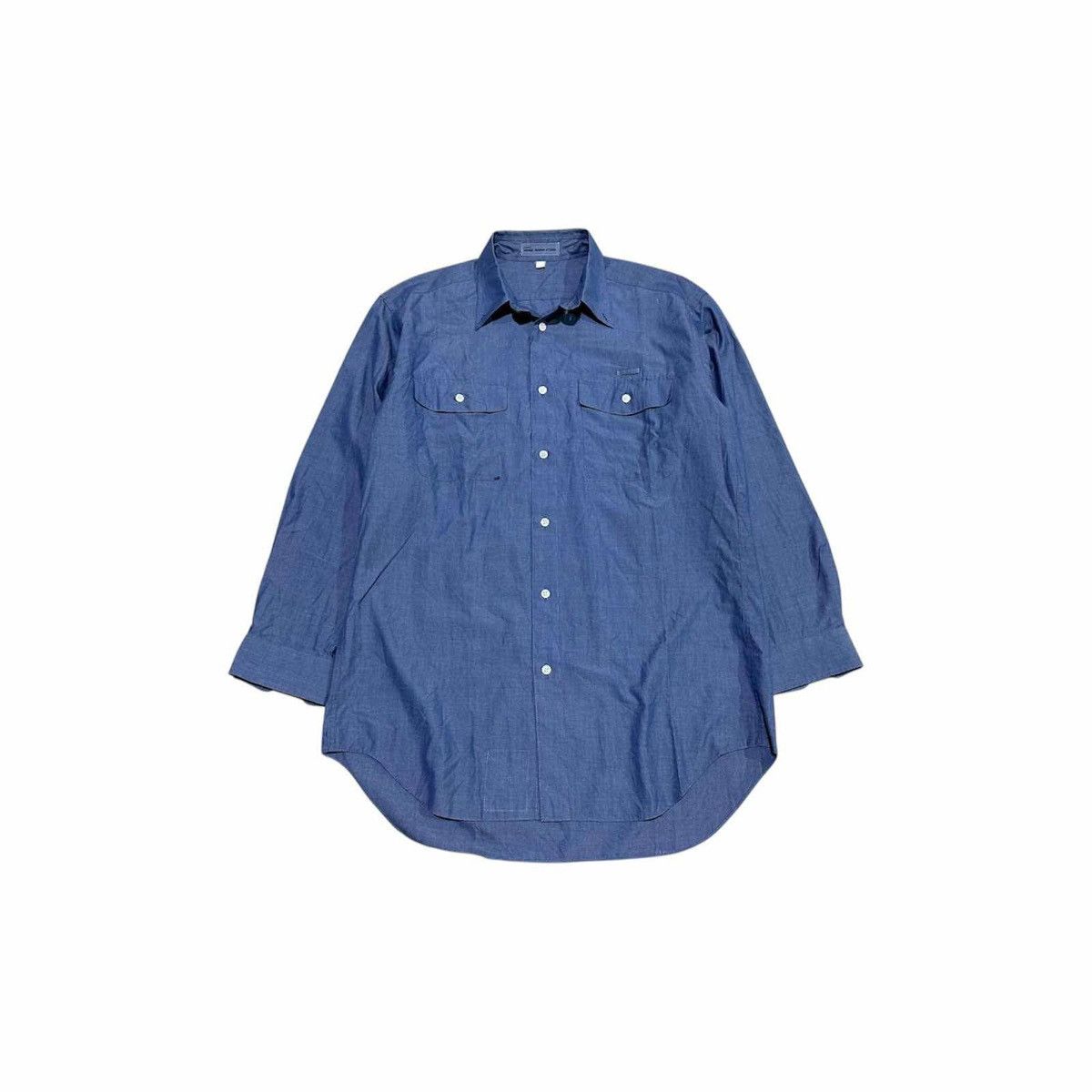 Issey Miyake 🔥80s Vintage Ntt By Miyake Design Studio Shirt Long Sleeve Size US XL / EU 56 / 4 - 1 Thumbnail