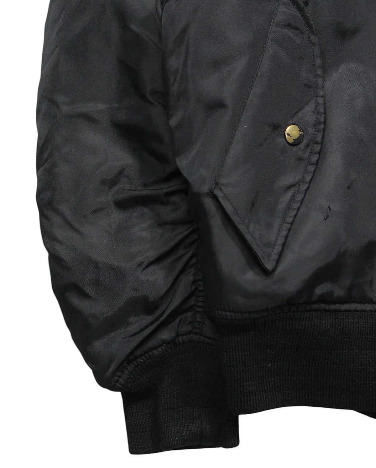 Alpha Industries 2000S JAPANESE MADE MA-1 BOMBER JACKET Size US L / EU 52-54 / 3 - 4 Thumbnail