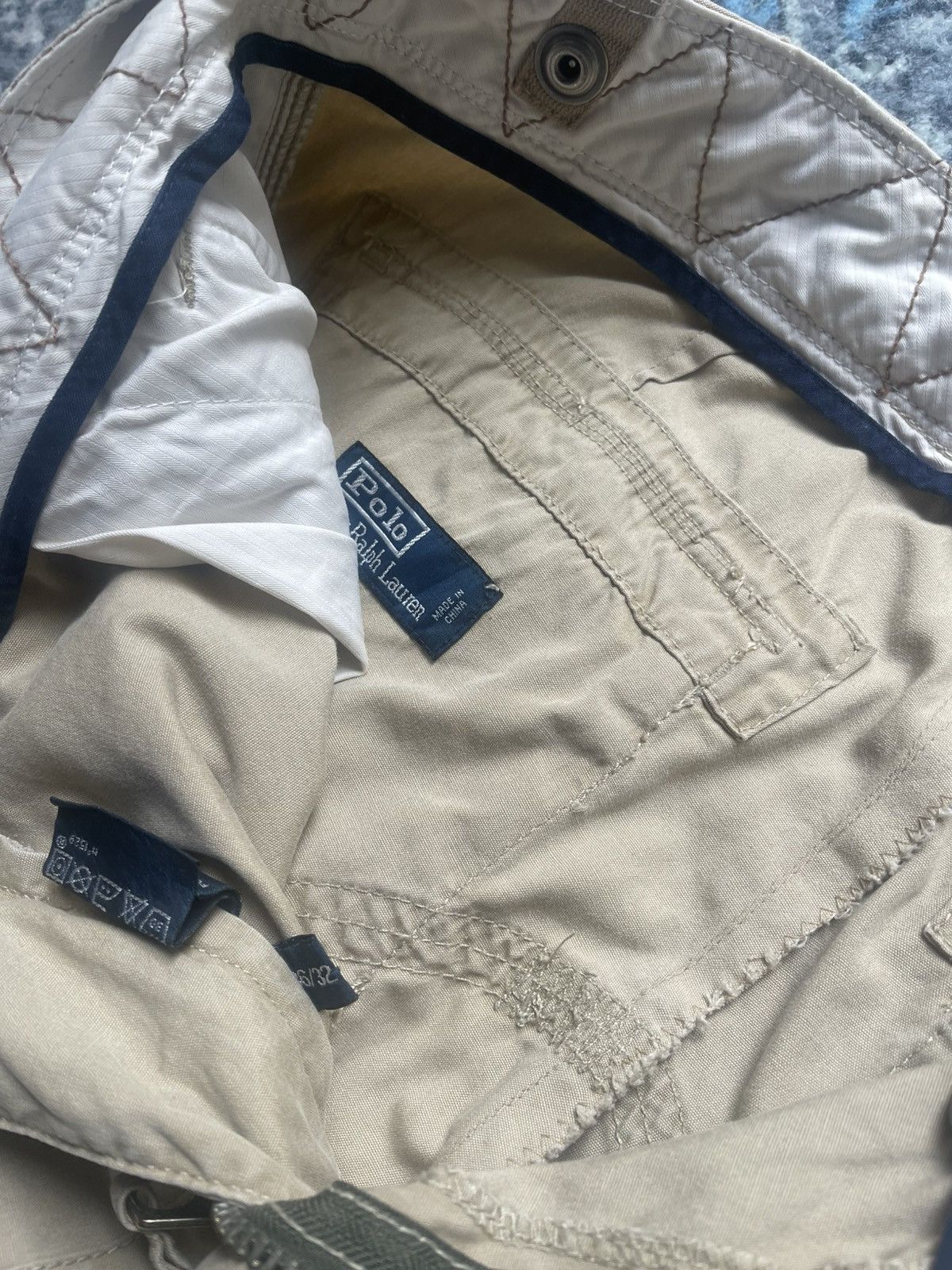 Polo Ralph Lauren Vintage Polo Ralph Lauren Cargo Pants Multi Pocket 90s Size US 36 / EU 52 - 3 Thumbnail