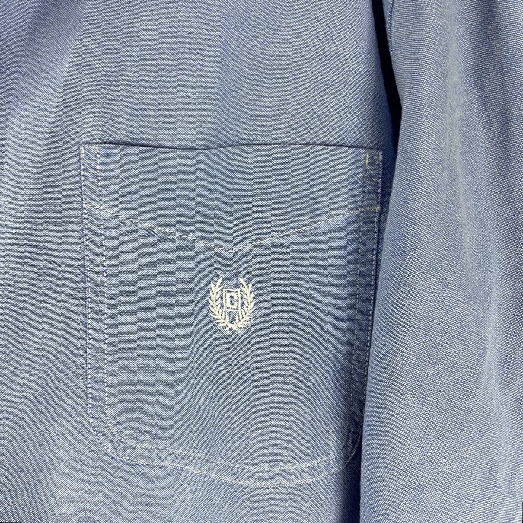 Chaps CHAPS Blue Button-Up Shirt Men's Long Sleeve Size L Size US L / EU 52-54 / 3 - 4 Thumbnail