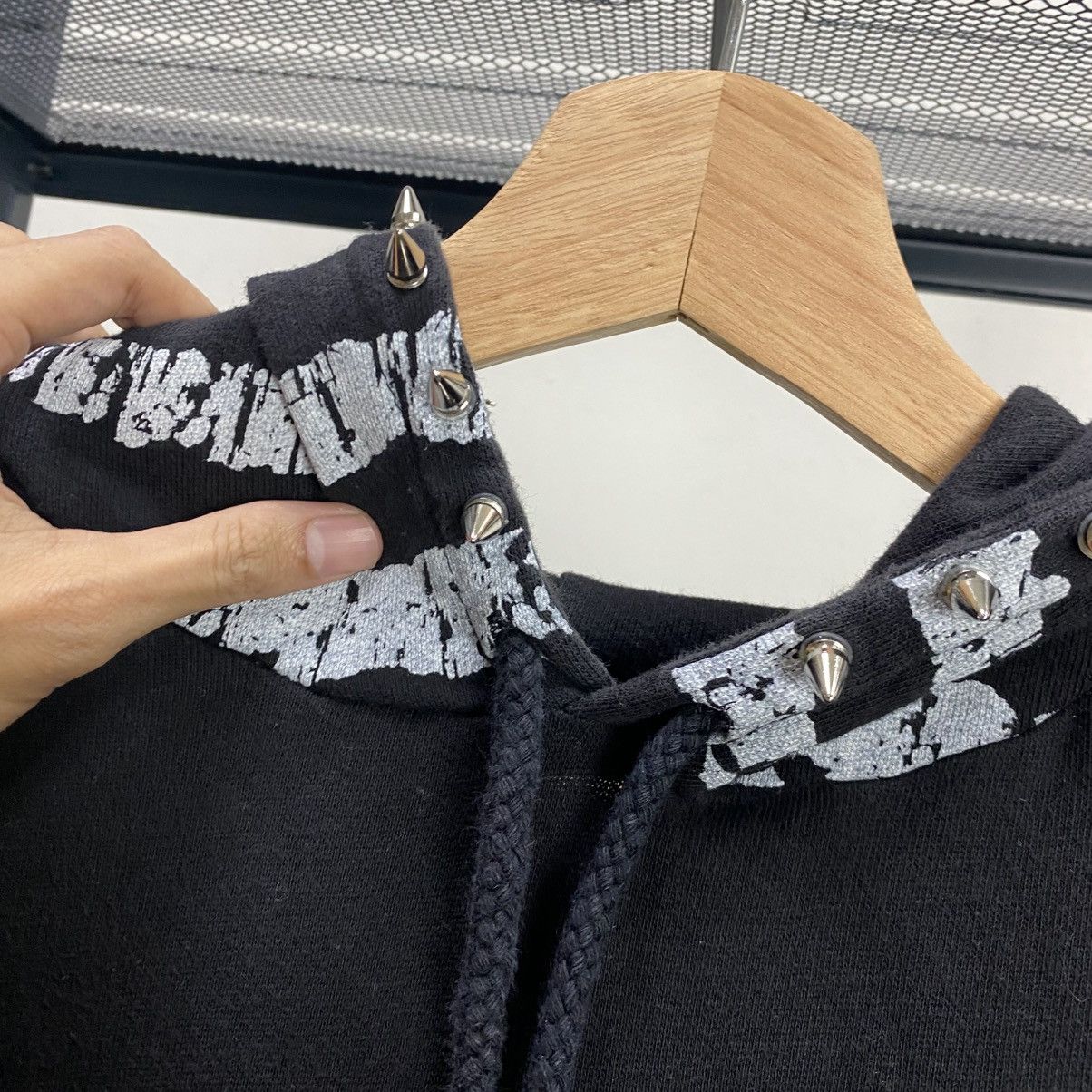 Beauty Beast Glad News Studded Japanese Brand Punk Bondage Hoodie Size S / US 4 / IT 40 - 6 Thumbnail
