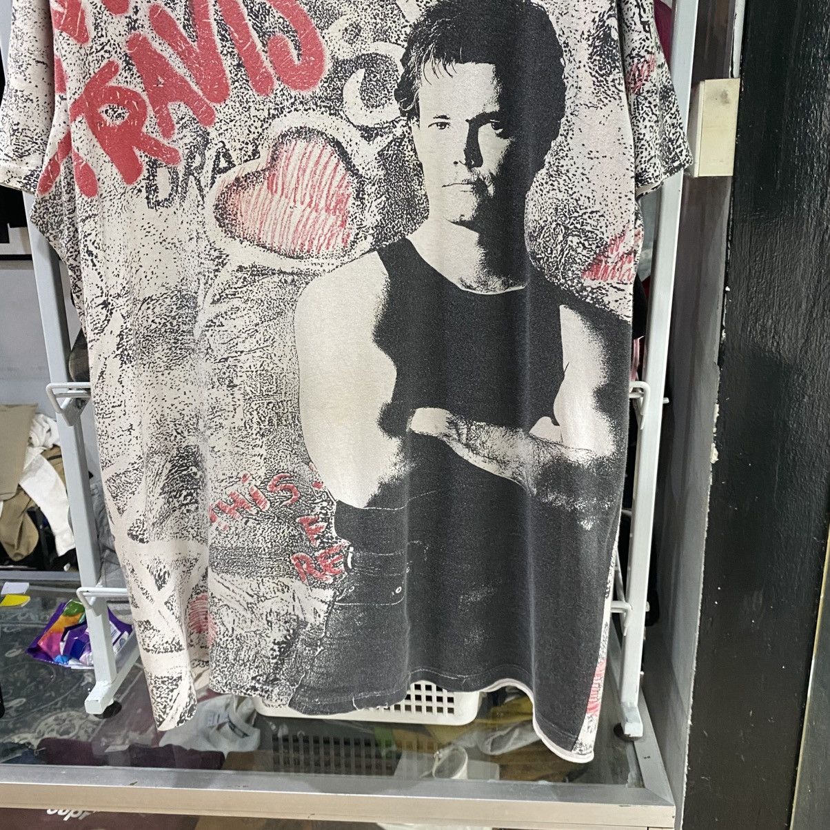 Band Tees × Vintage RARE Vintage 80s-90s Randy Travis Full print Graphic T Shirt Size US XXL / EU 58 / 5 - 4 Thumbnail