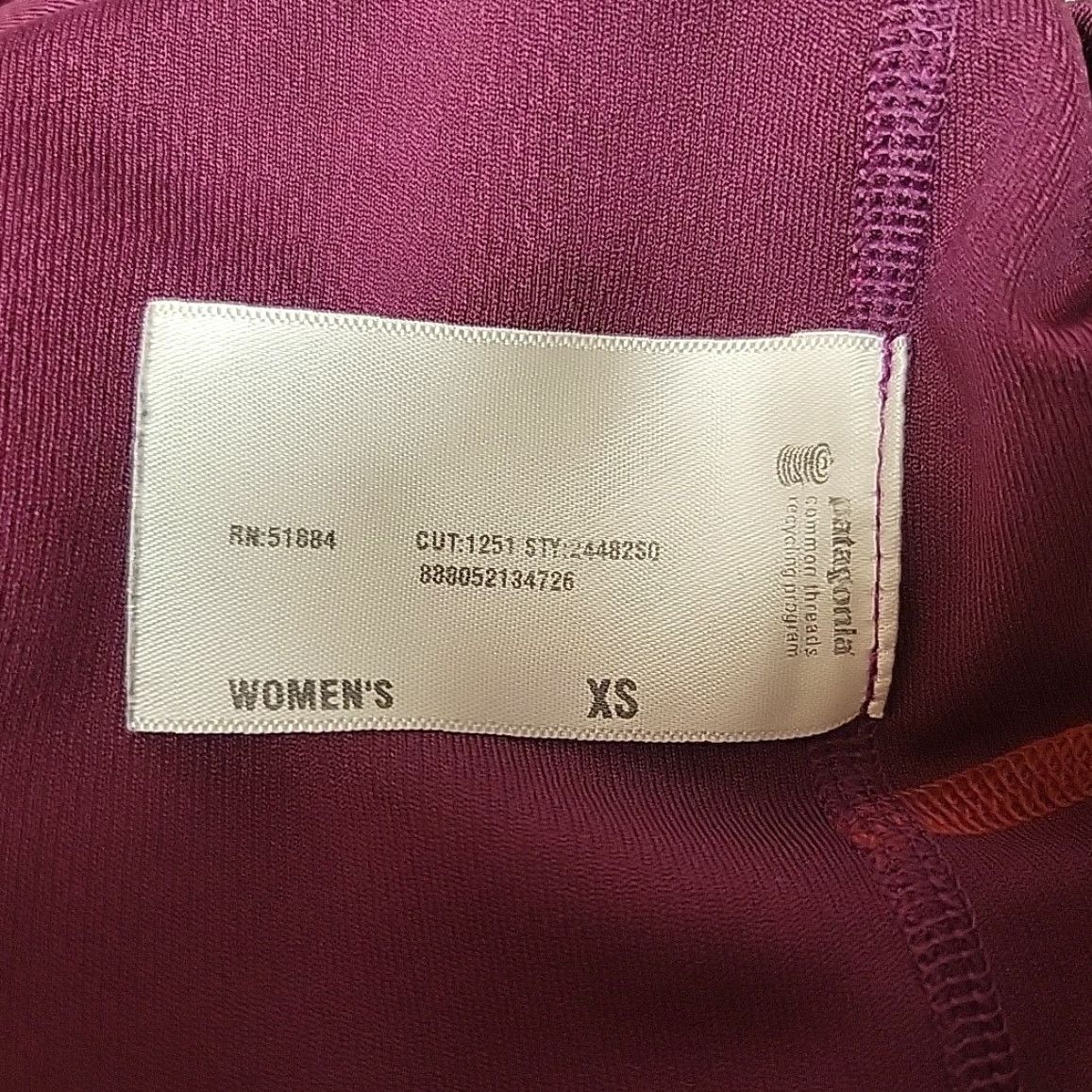 Patagonia Patagonia Baselayer Top Women XS Pink Performance Stretch Knit Top Gorp Capilene Size XS / US 0-2 / IT 36-38 - 8 Thumbnail