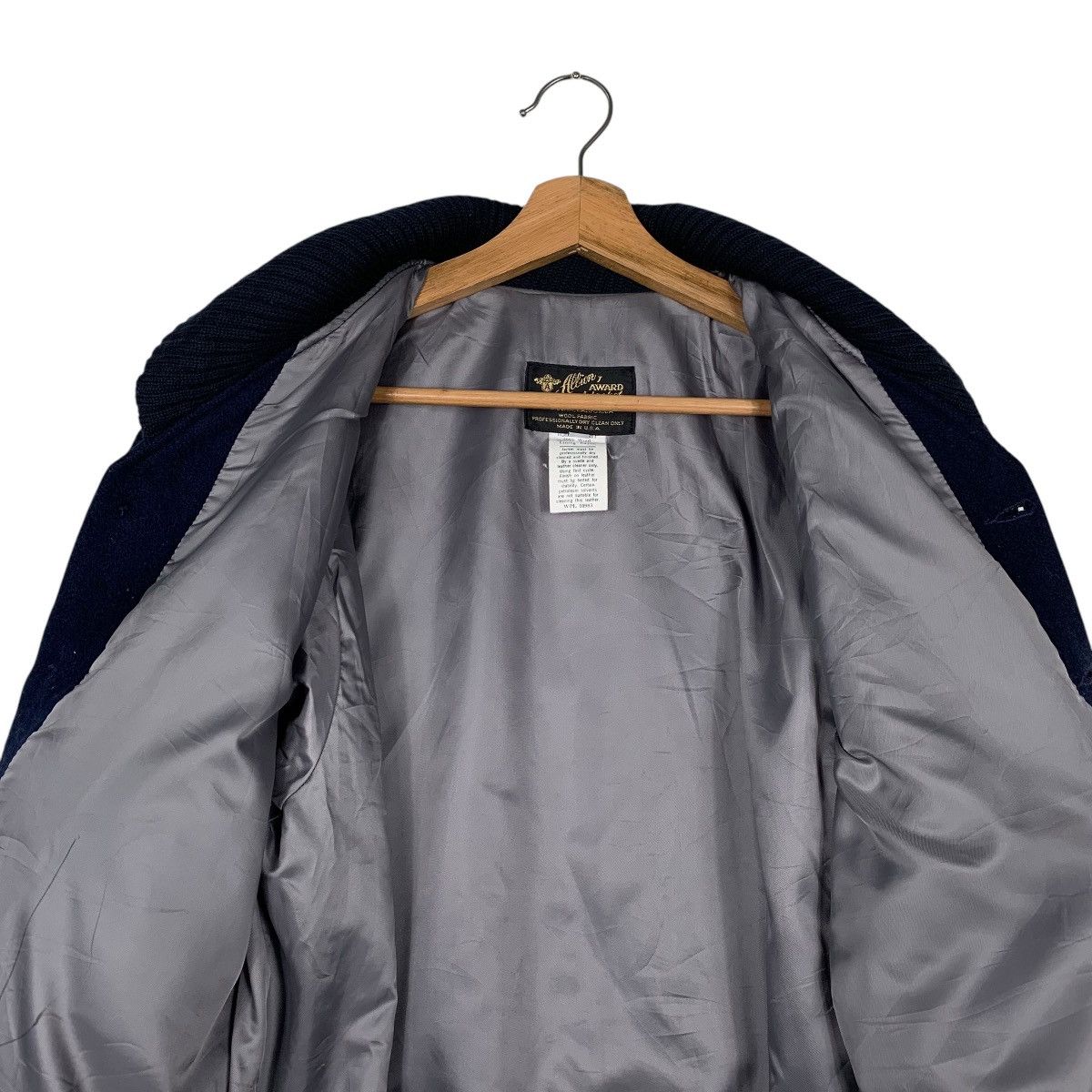 Vintage Vintage Made In USA Albion Knitting Mills Bomber Jacket Size US S / EU 44-46 / 1 - 12 Thumbnail