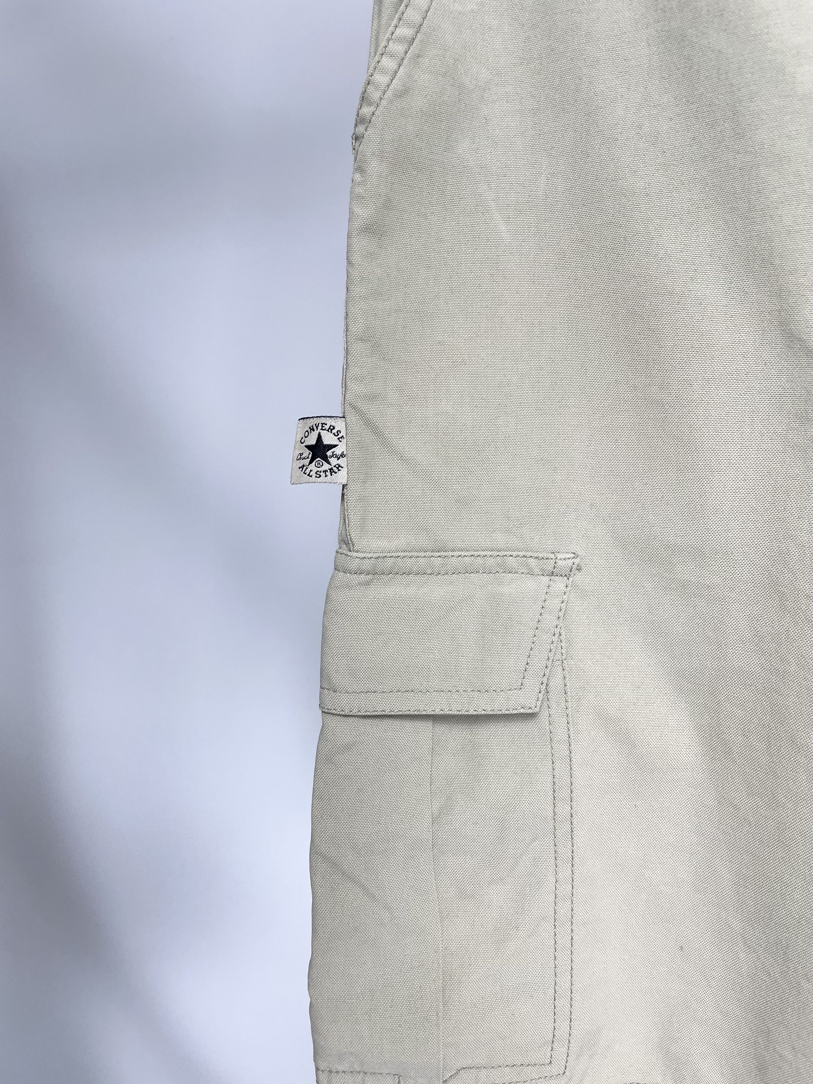Converse Converse All Stars Vintage Beige Y2k Cargo Trail Shorts Size US 30 / EU 46 - 3 Thumbnail