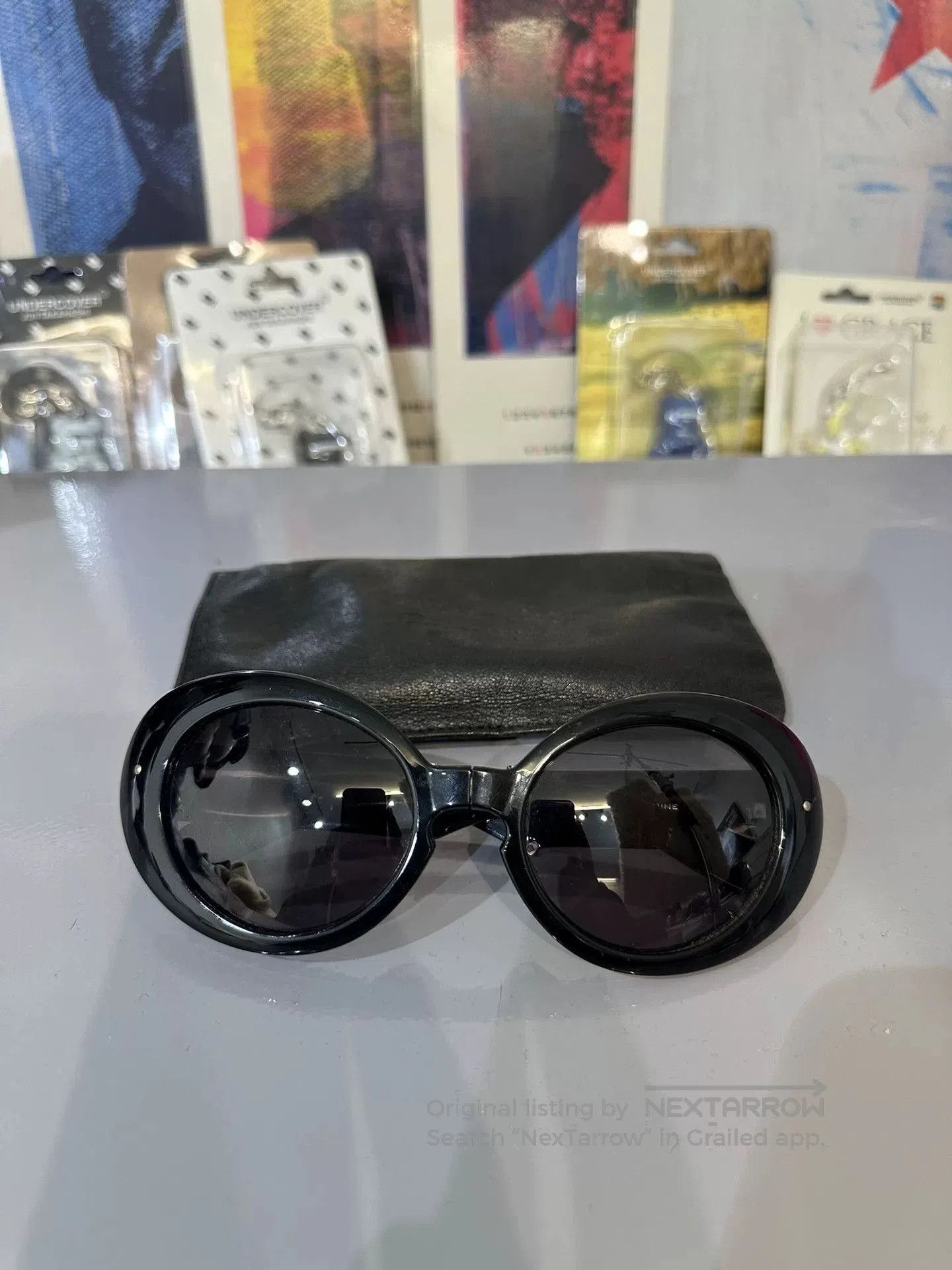 Comme des Garcons kurt cobain foldable sunglasses. Size ONE SIZE - 1 Thumbnail