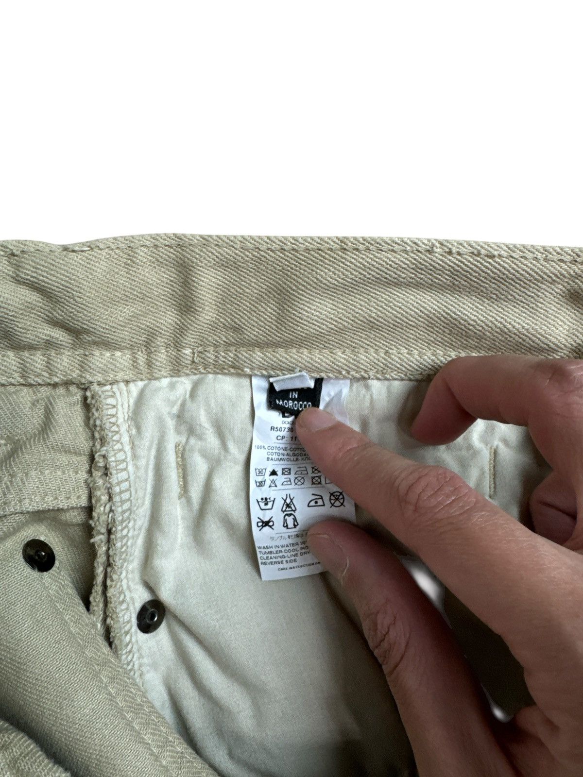 Dolce & Gabbana D&G Dolce & gabbana denim distressed short yellow size 31 Size US 31 - 5 Thumbnail