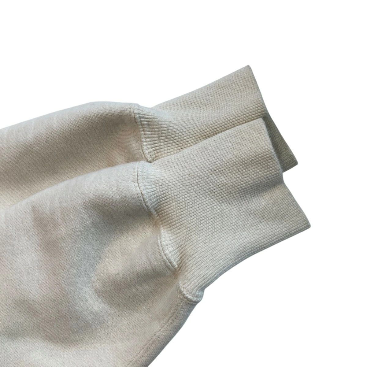 Taiga Takahashi TAIGA TAKAHASHI Plain Pullover Sweatshirt Ivory 42 Size US S / EU 44-46 / 1 - 7 Thumbnail