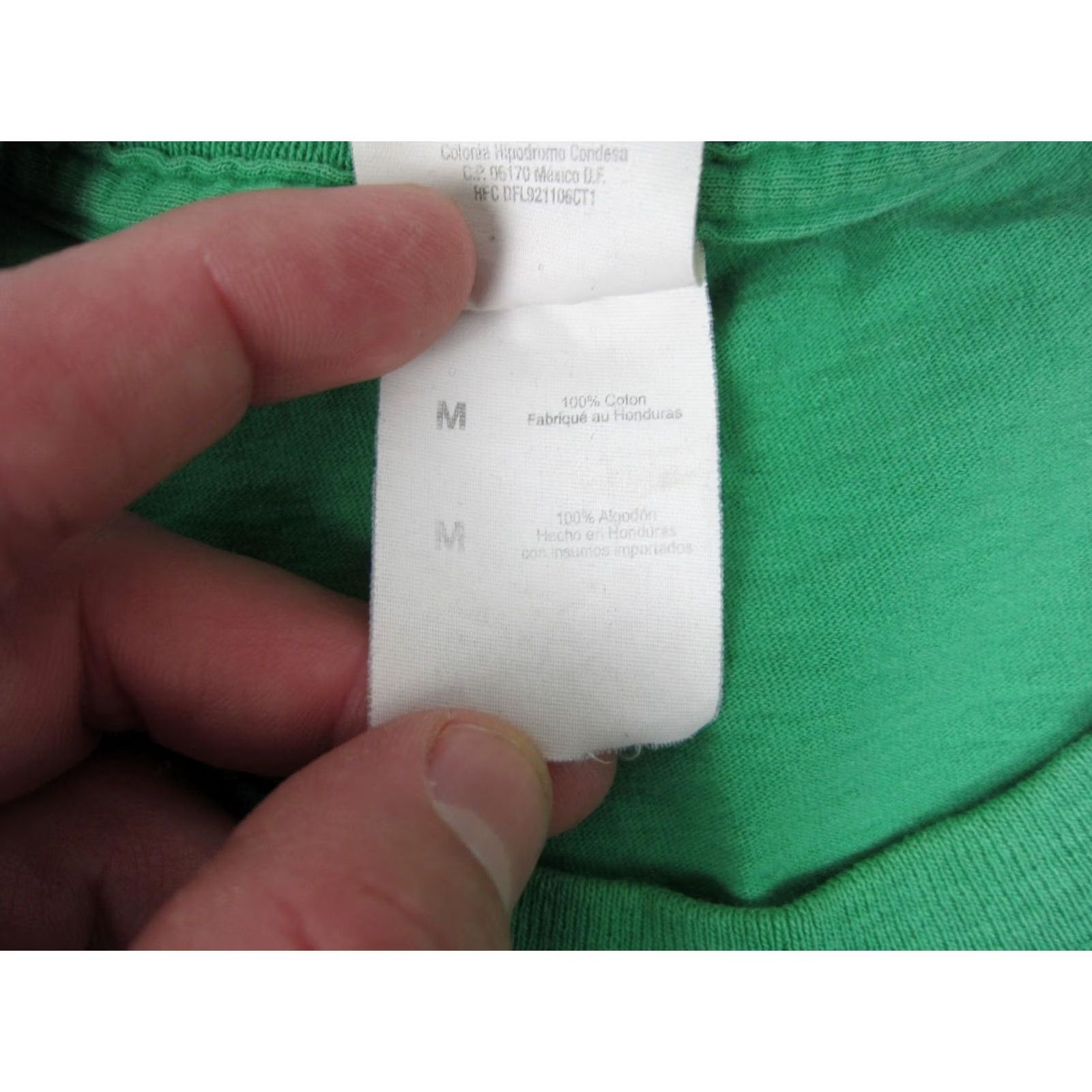 Fruit Of The Loom Vintage Ireland Shirt Adult Medium Green Celtic Cross Graphic Shamrock Tee Size US M / EU 48-50 / 2 - 6 Thumbnail