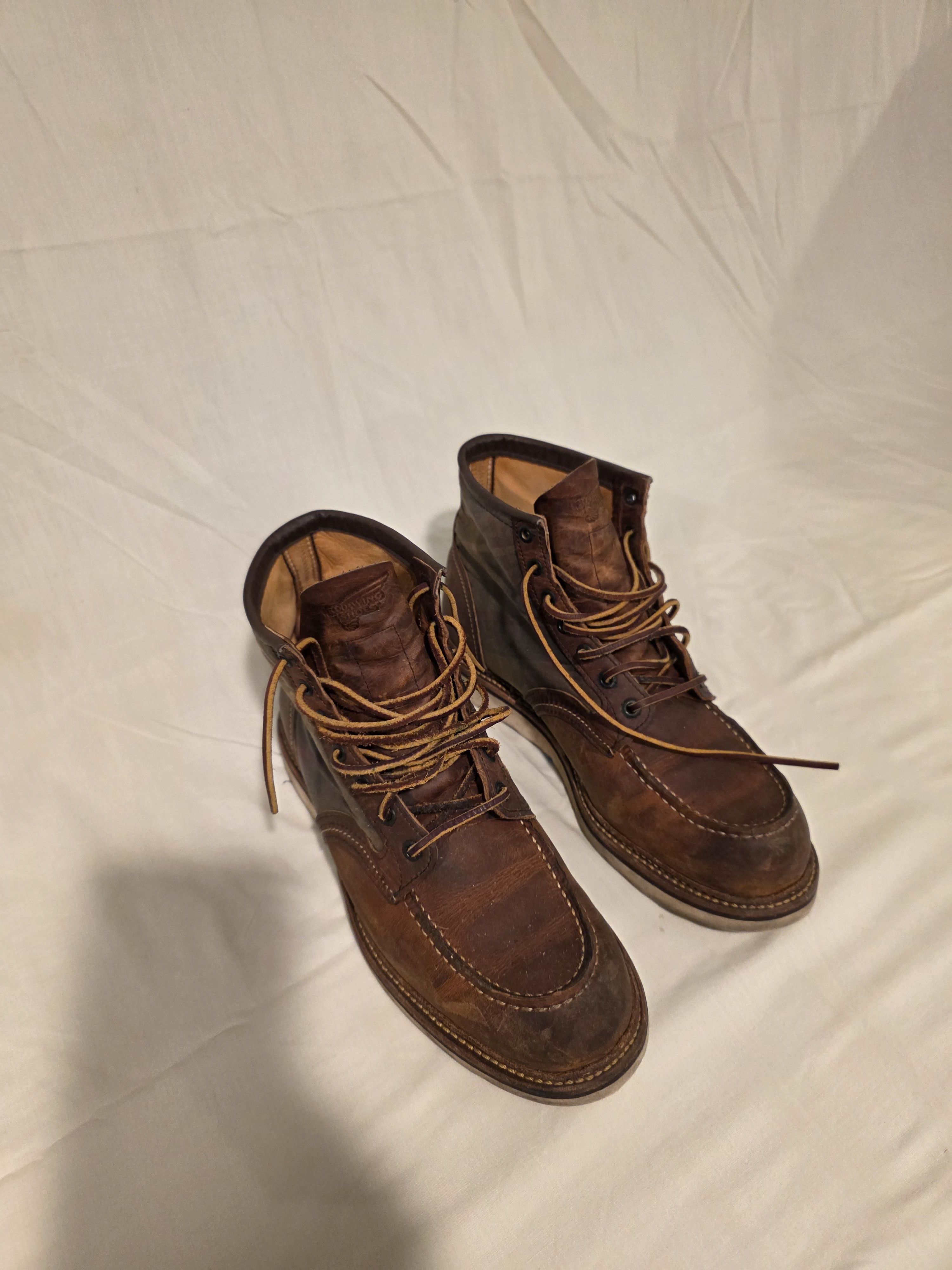 Red Wing Red Wing 4553 Brooks Brothers colab Tartan Oil Cloth Moc Toe Size US 10.5 / EU 43-44 - 3 Thumbnail