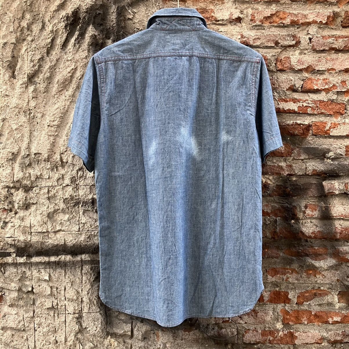 Futura Futura Laboratories ‘You never cool’ chambray shirt Size US M / EU 48-50 / 2 - 7 Thumbnail