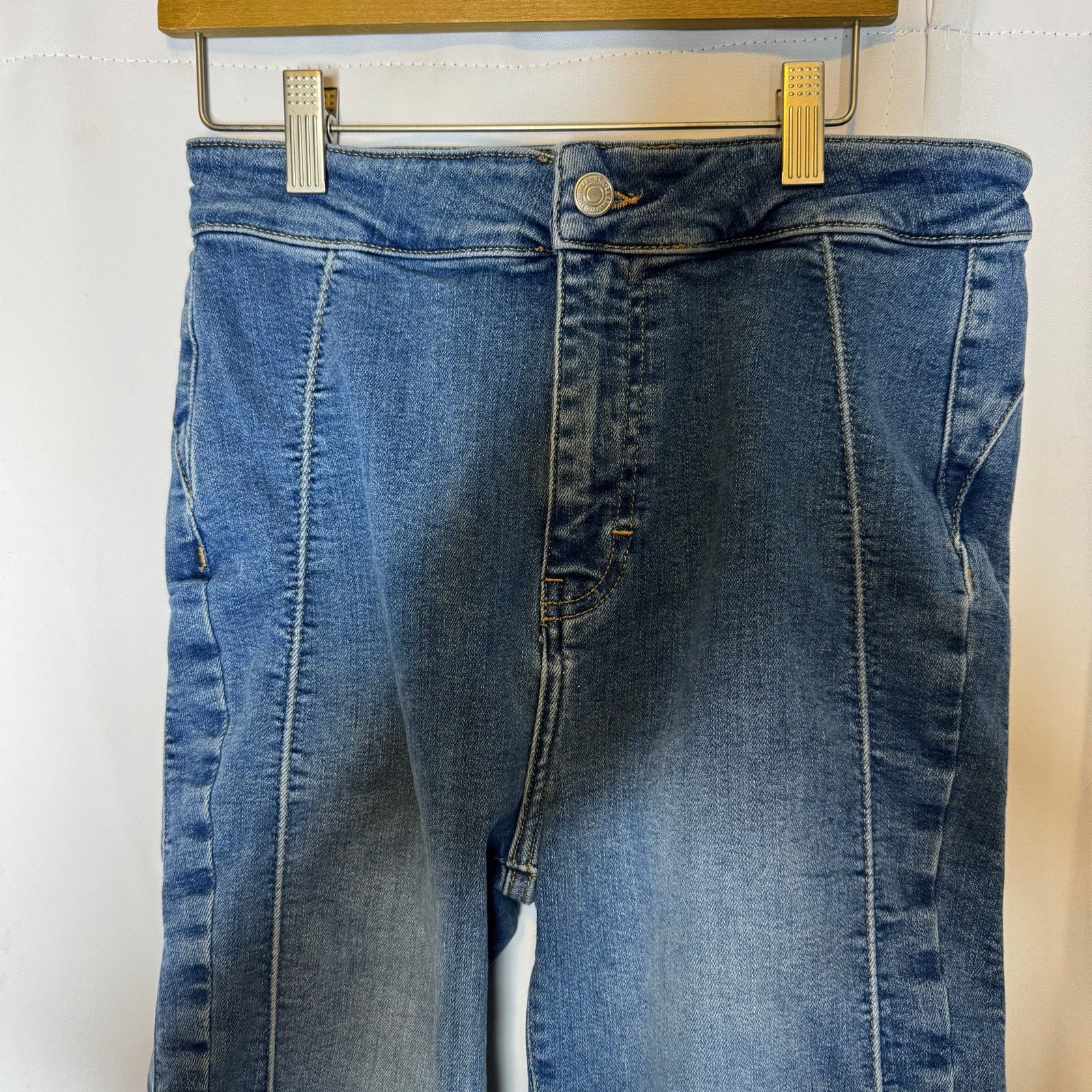 Free People Free People We The Free Ankle Jeans 29 Stretch Booty-Lifting Size 29" - 4 Thumbnail