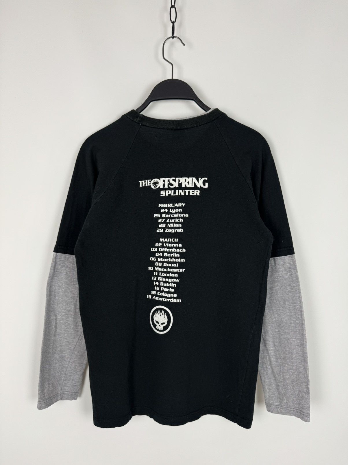 Band Tees Y2K Faded The Offspring Splinter Tour LS T-Shirt Size US M / EU 48-50 / 2 - 9 Thumbnail