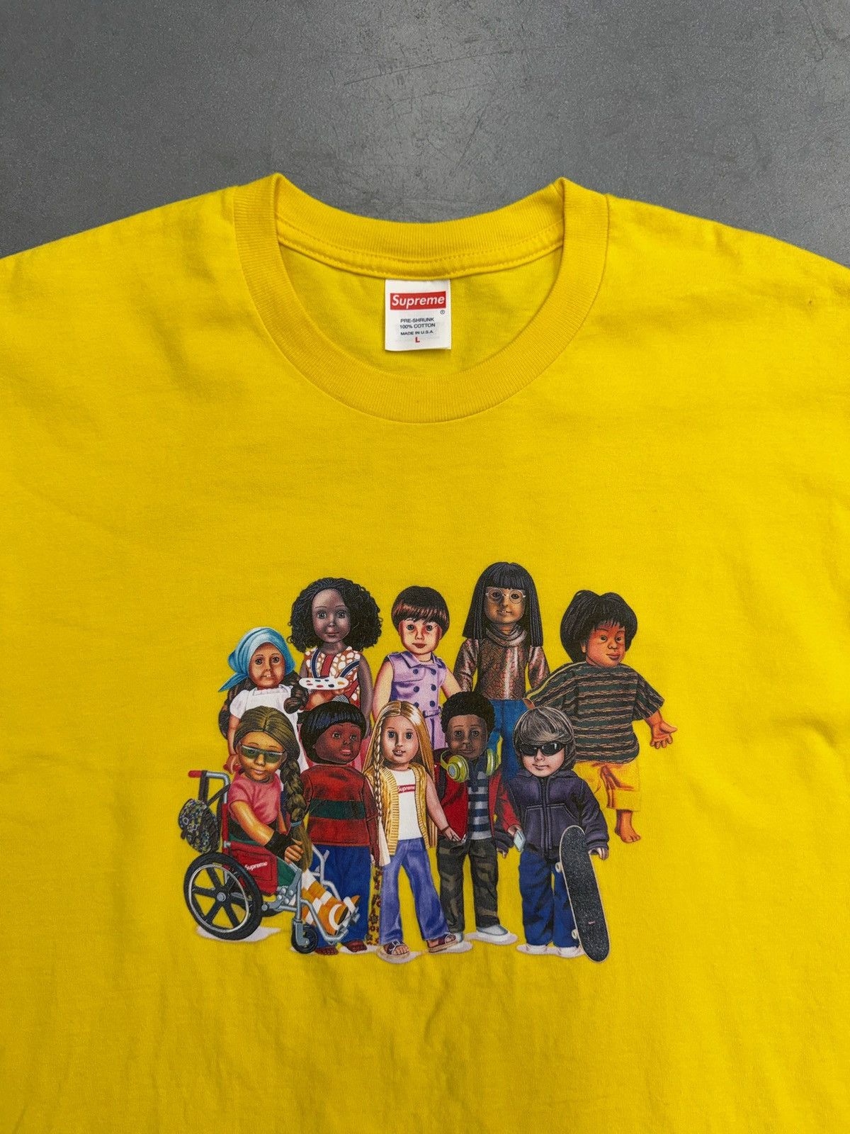 Supreme SS23 Supreme Children Tee Size US L / EU 52-54 / 3 - 3 Thumbnail
