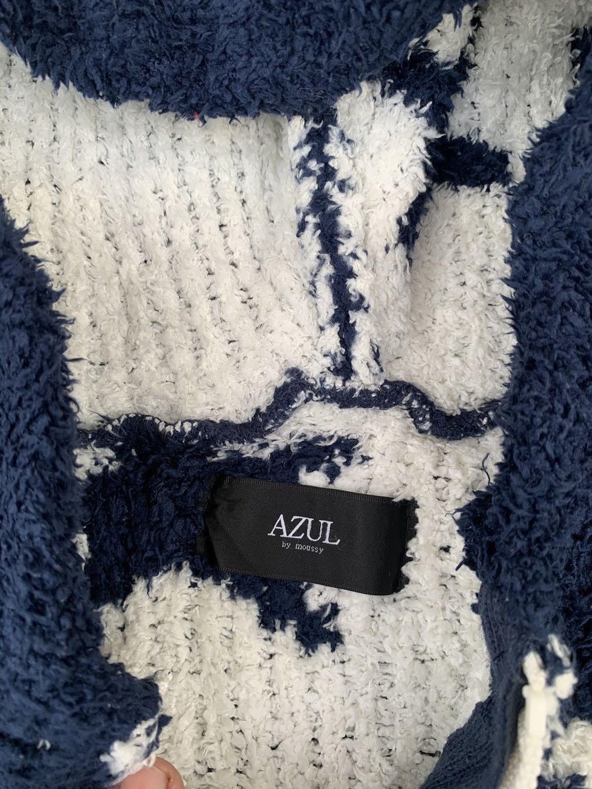 If Six Was Nine × Japanese Brand × MOUSSY Azul by moussy multistar fleece hoodie Size S / US 4 / IT 40 - 7 Thumbnail