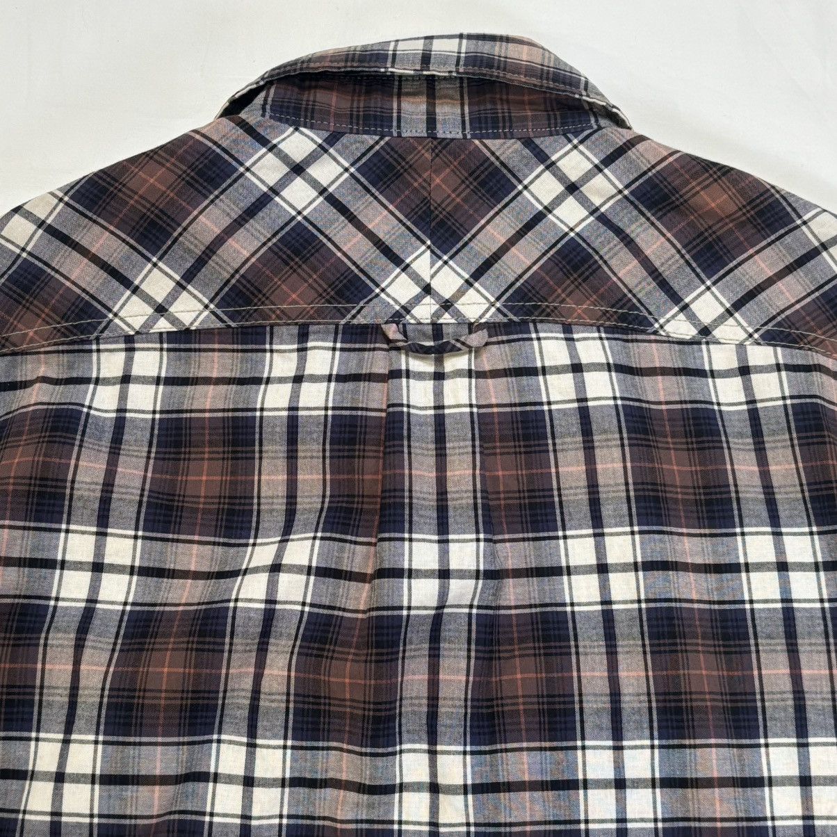 Soundman Soundman Japan Plaid Zip Shirt Jacket (Waldes Zipper) Size US S / EU 44-46 / 1 - 10 Thumbnail