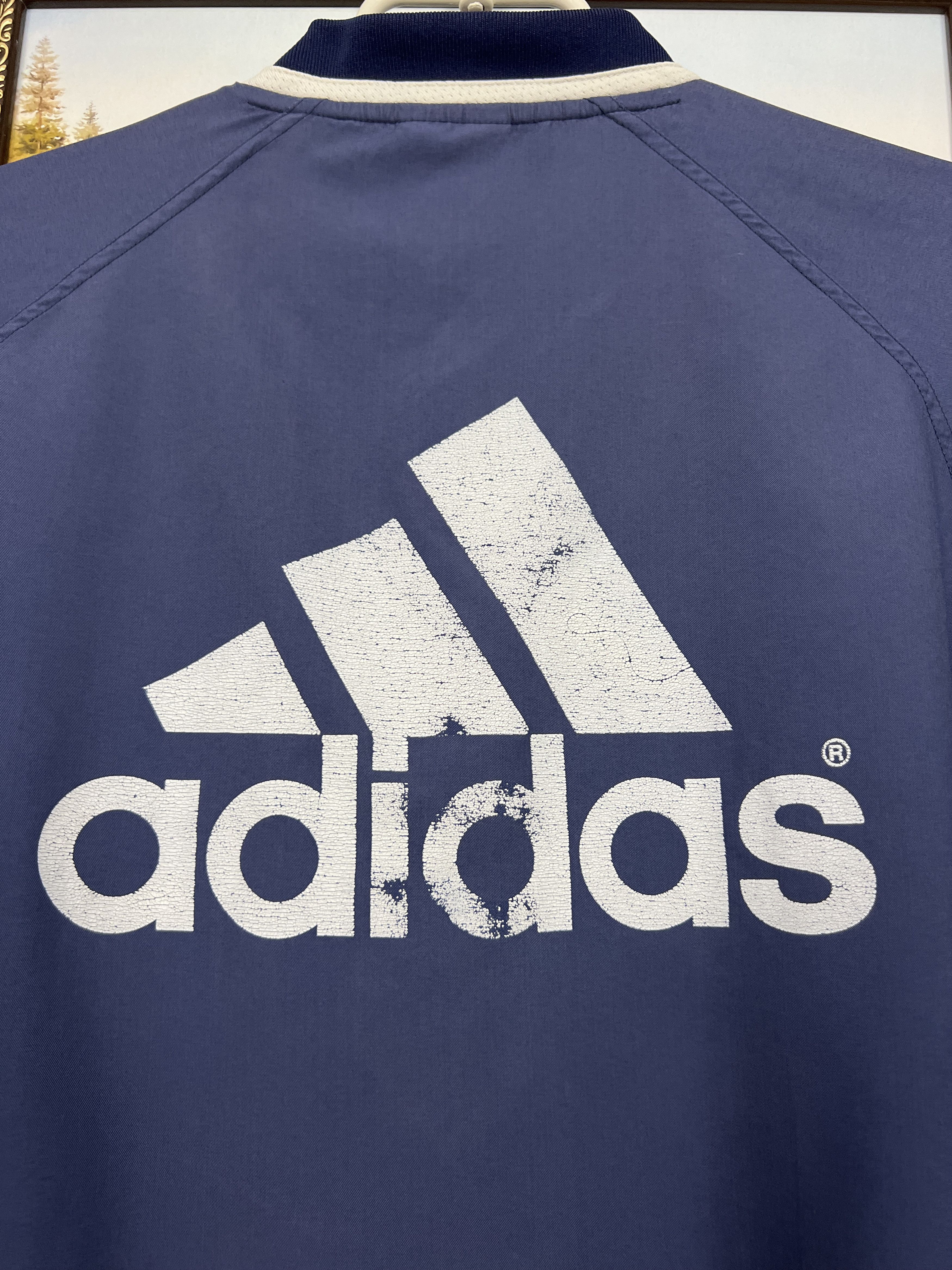 Adidas Vintage 90's Adidas Fulham Football Train Sweatshirt Soccer Size US L / EU 52-54 / 3 - 13 Thumbnail
