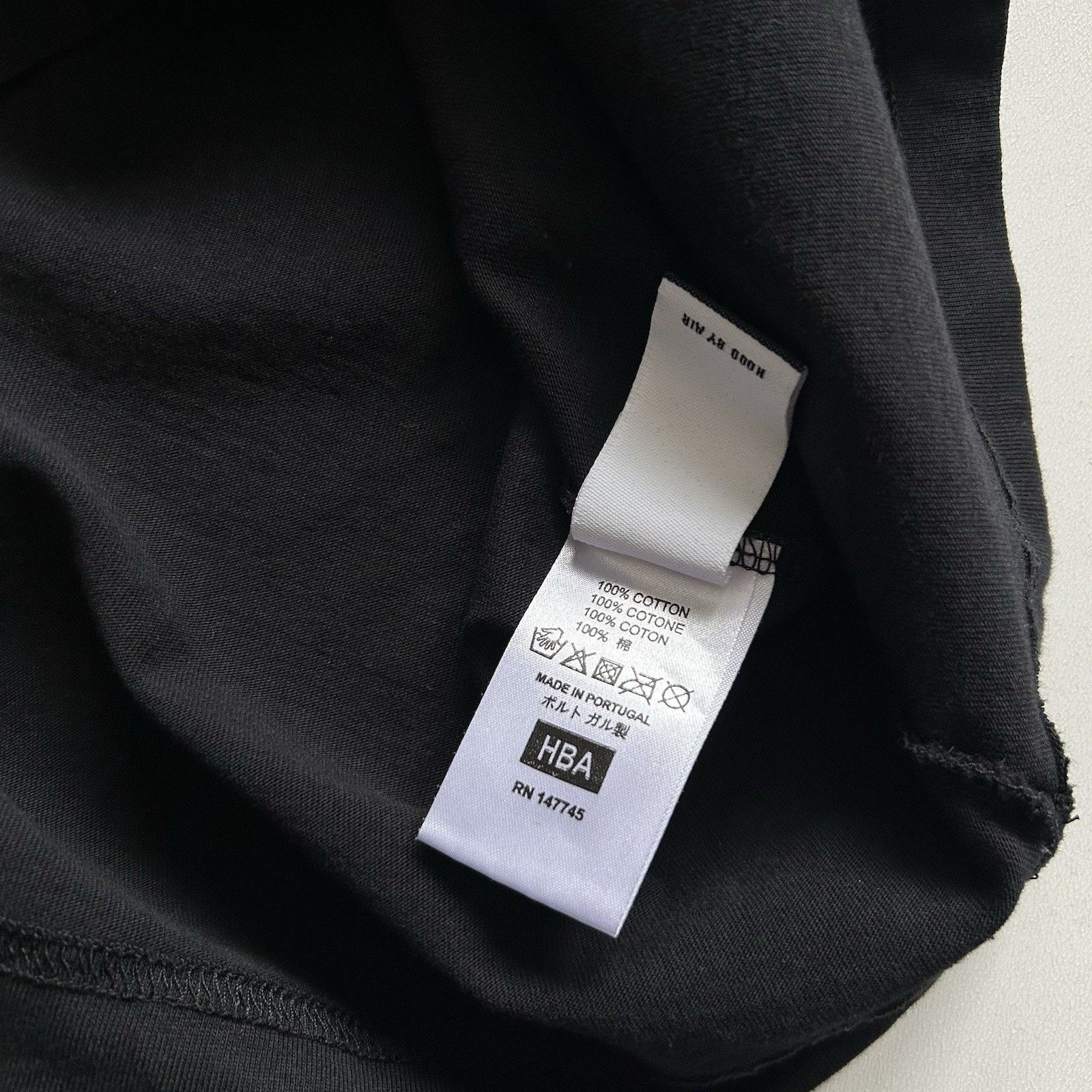 Hood By Air × Vintage × Virgil Abloh Hood By Air HBA T Shirt Mens Size XS Black Virgil Abloh Rare Size US XS / EU 42 / 0 - 4 Thumbnail
