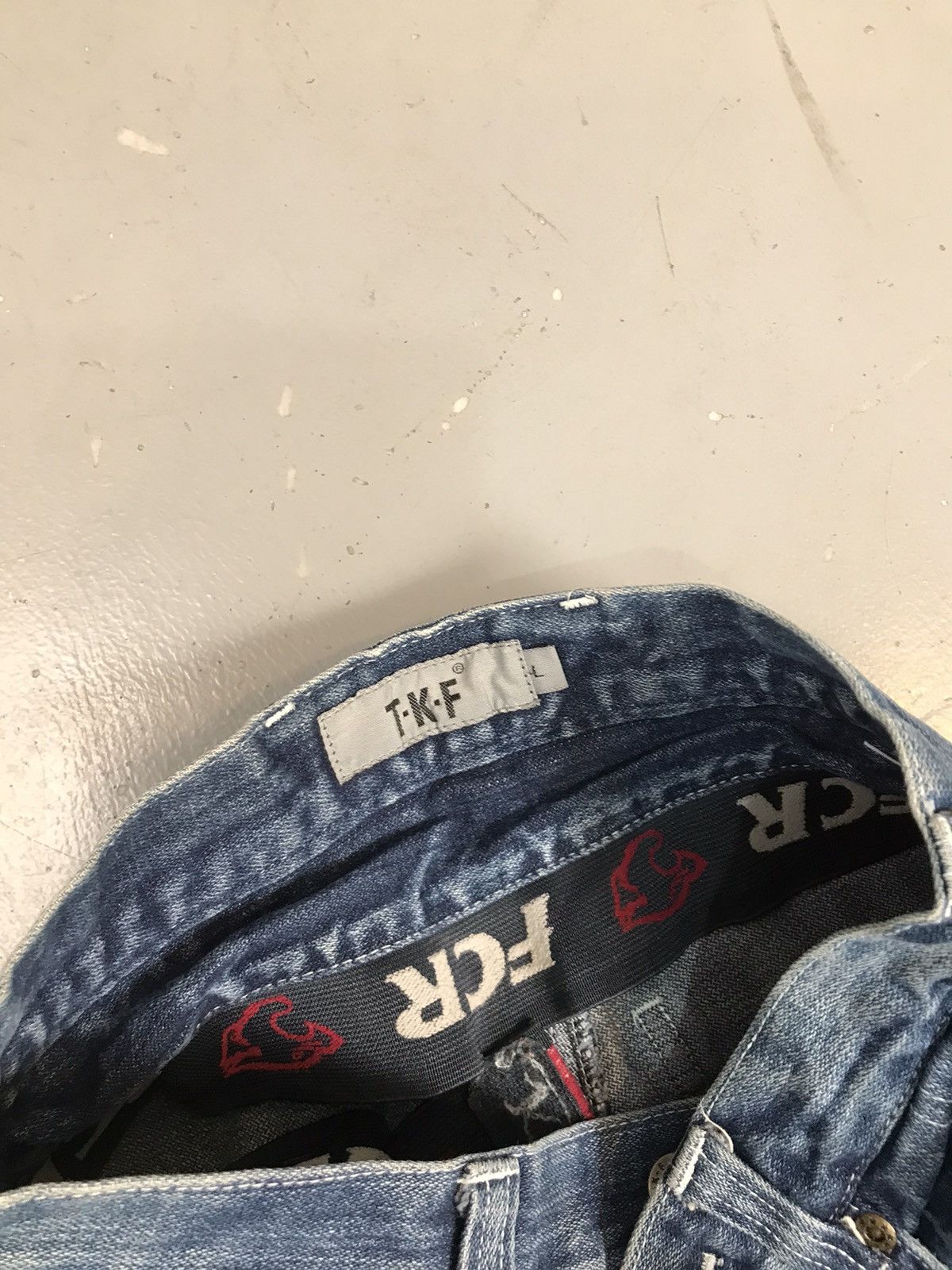 JNCO × Southpole × Vintage Vintage force crew embroidered straight denim pant Size 26" / US 2 / IT 38 - 7 Thumbnail