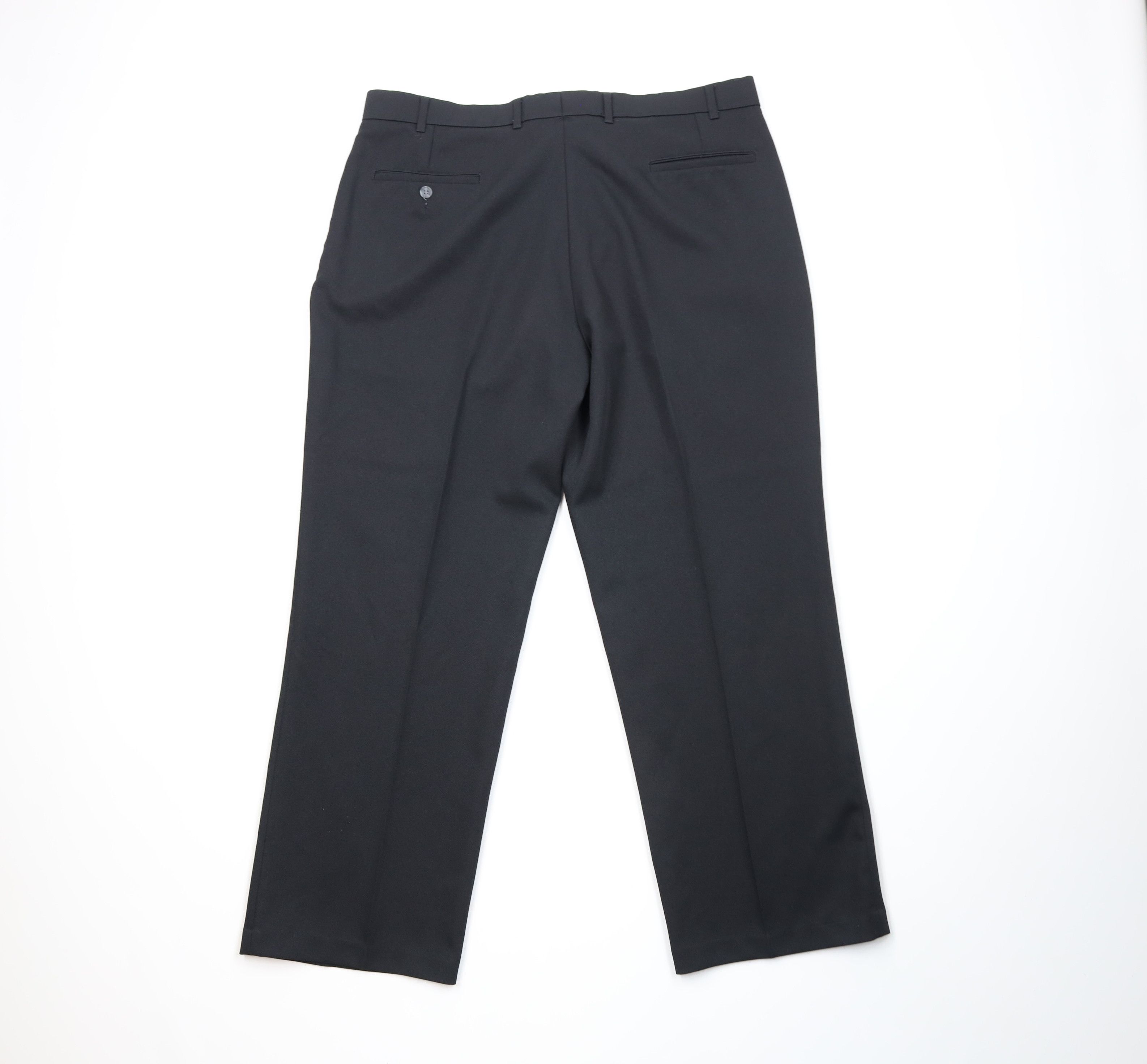 Levi's Vintage Y2K 2001 Levis Flared Wide Leg Chino Pants Black Size US 42 / EU 58 - 9 Thumbnail