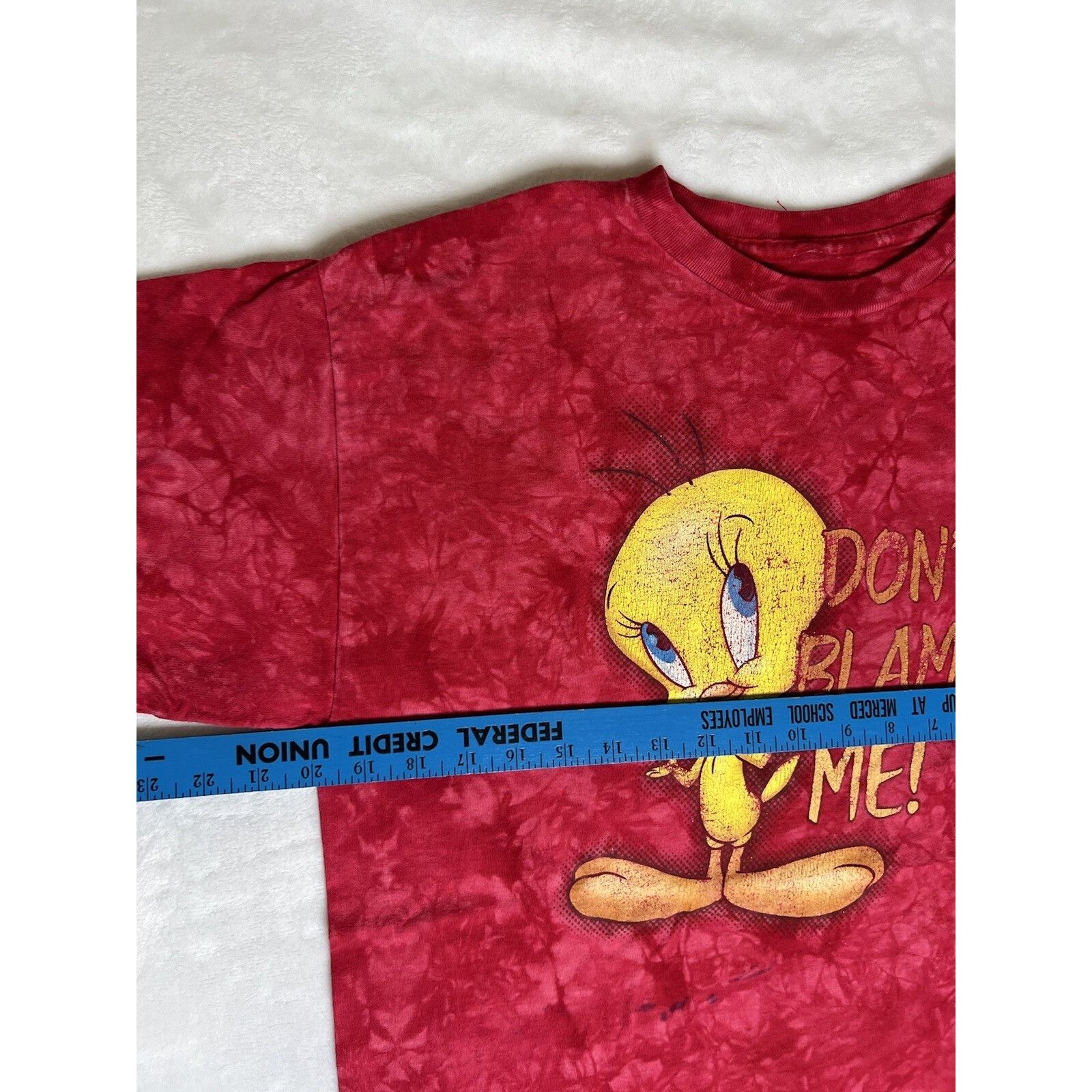 Other Vintage Tweety Bird Tie Dye T-Shirt “Don’t Blame Me” Size Me Size US M / EU 48-50 / 2 - 5 Thumbnail
