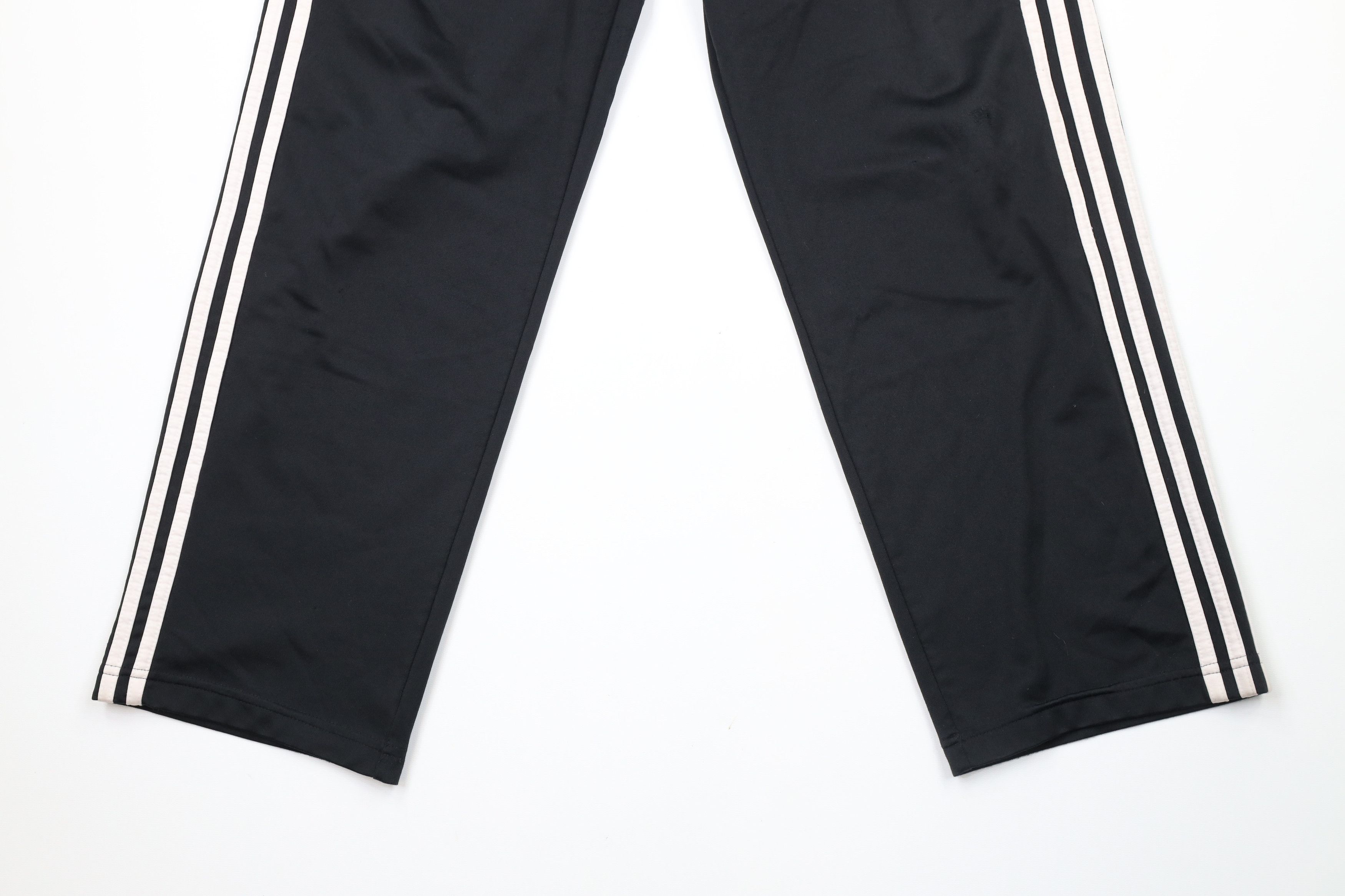 Adidas × Vintage Vintage Adidas Out Striped Wide Leg Sweatpants Pants Black Size US 32 / EU 48 - 4 Thumbnail