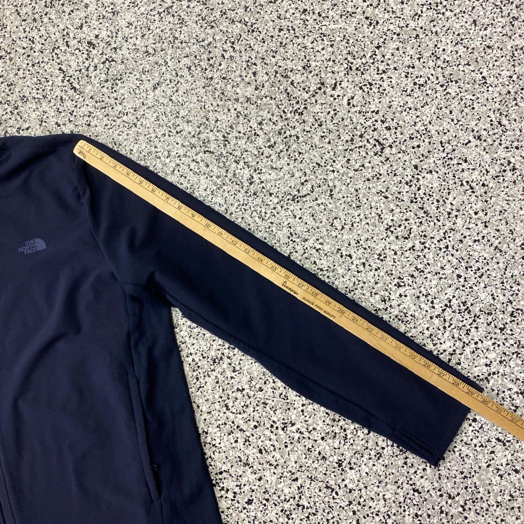 The North Face The North Face Men's Zip Up Jacket Long Sleeve XXL Blue Polyester Size US XXL / EU 58 / 5 - 4 Thumbnail