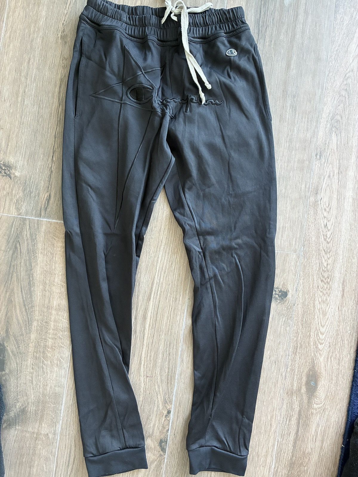 Champion × Rick Owens SWEAT PANTS - UNISEX Size US 26 / EU 42 - 1 Thumbnail