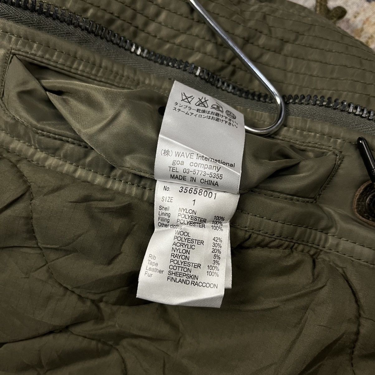 If Six Was Nine 2000s GOA - Fur Hoodie Cyber Cargo Jacket Size US M / EU 48-50 / 2 - 14 Thumbnail