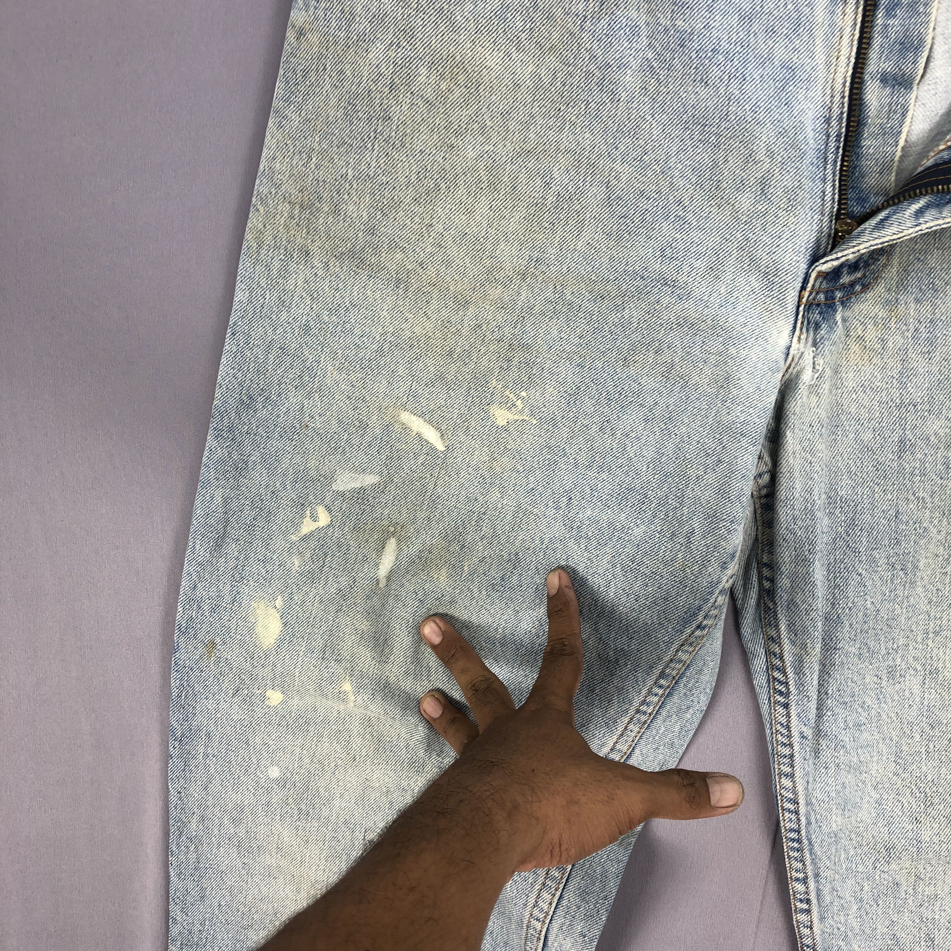 Levi's Vintage Levis Jeans Levi's 550 Sun Faded Distressed Denim Size US 34 / EU 50 - 8 Thumbnail
