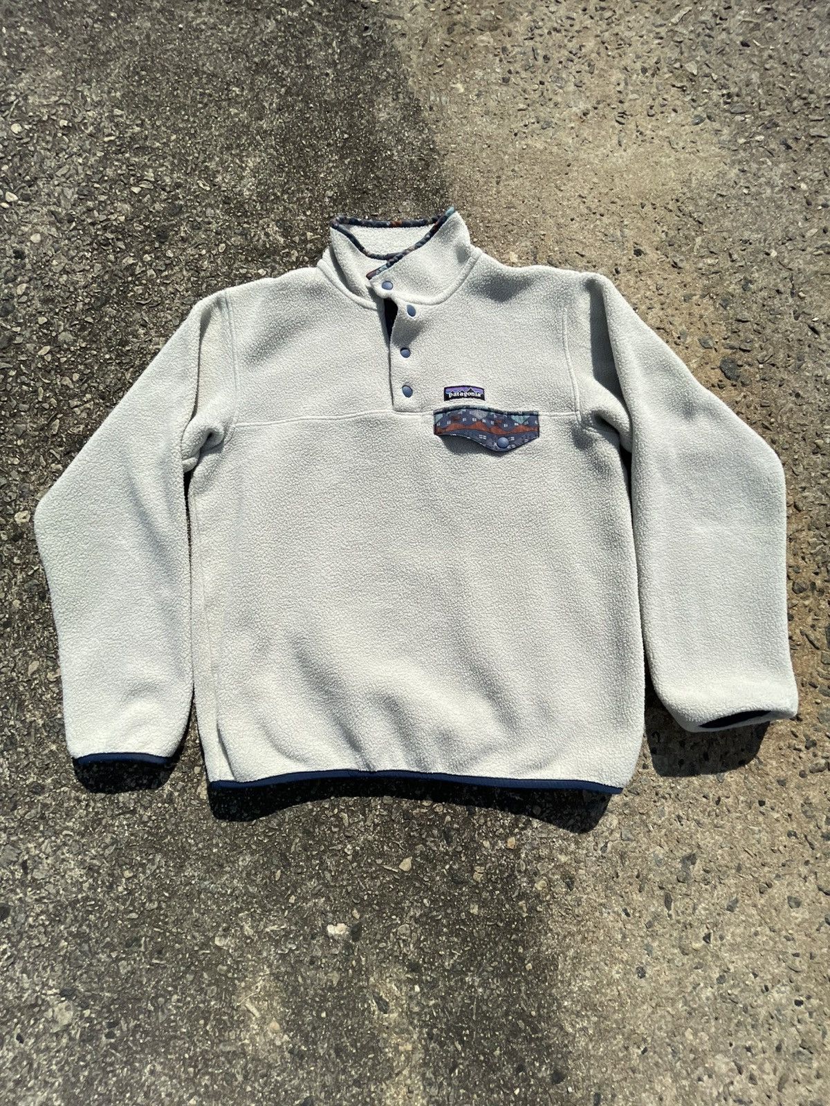 Patagonia PATAGONIA Synchilla Aztec Pattern Fleece Sweatshirt Size XXS / US 00 / IT 34 - 1 Thumbnail