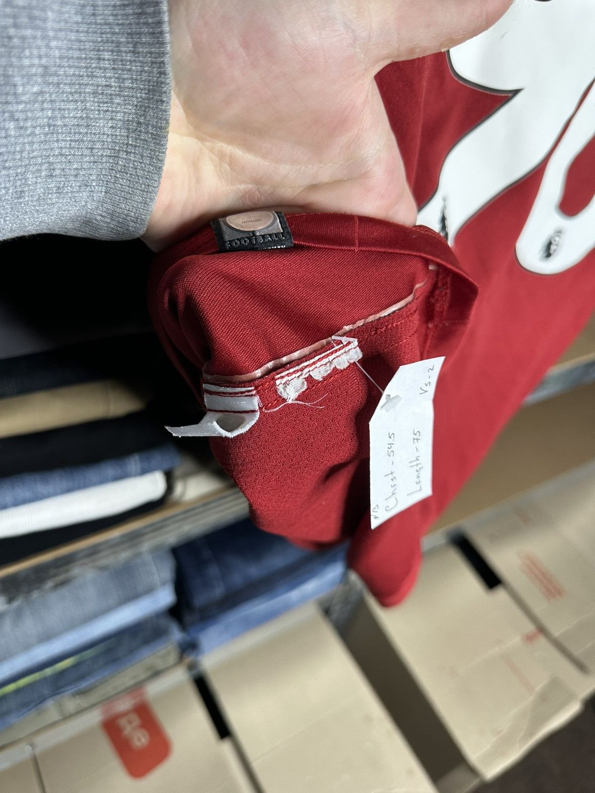 New Balance Liverpool FC 2017-2018 Home Jersey 125 Years "Justice 96" Size US XL / EU 56 / 4 - 9 Thumbnail