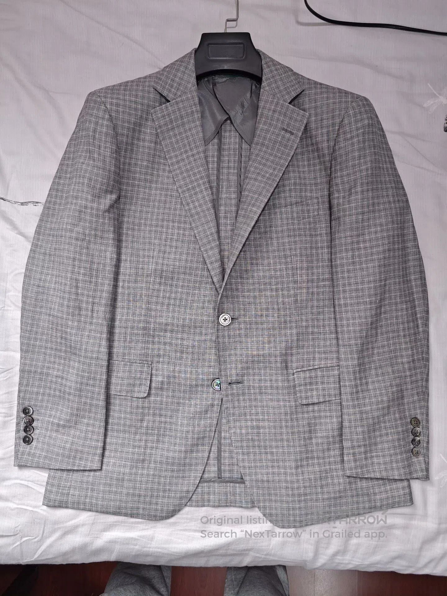 Ermenegildo Zegna Italian Zegna Custom Suit by Ede Ravenscroft. Size US M / EU 48-50 / 2 - 5 Thumbnail