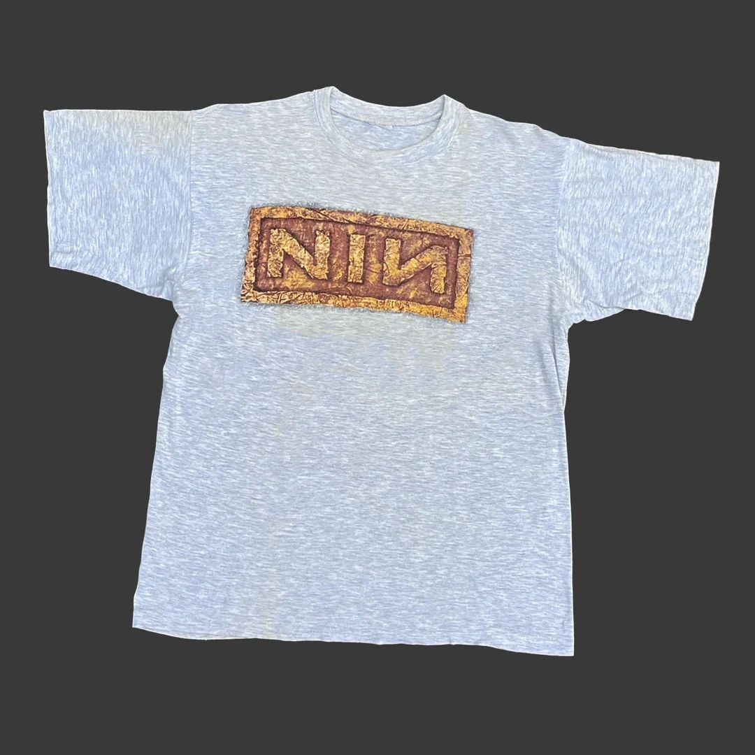 Concert Tee Shirt Nine Inch Nails 1994-1995 The Downward Spiral Vintage authentic 1990's