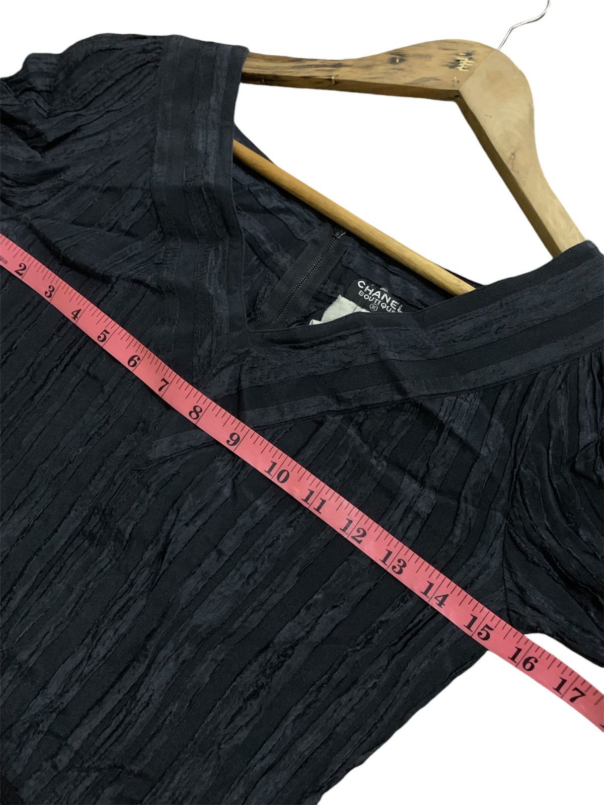 Chanel × Vintage 💥Vintage Chanel Silk Dress Shirt Size XS / US 0-2 / IT 36-38 - 7 Thumbnail